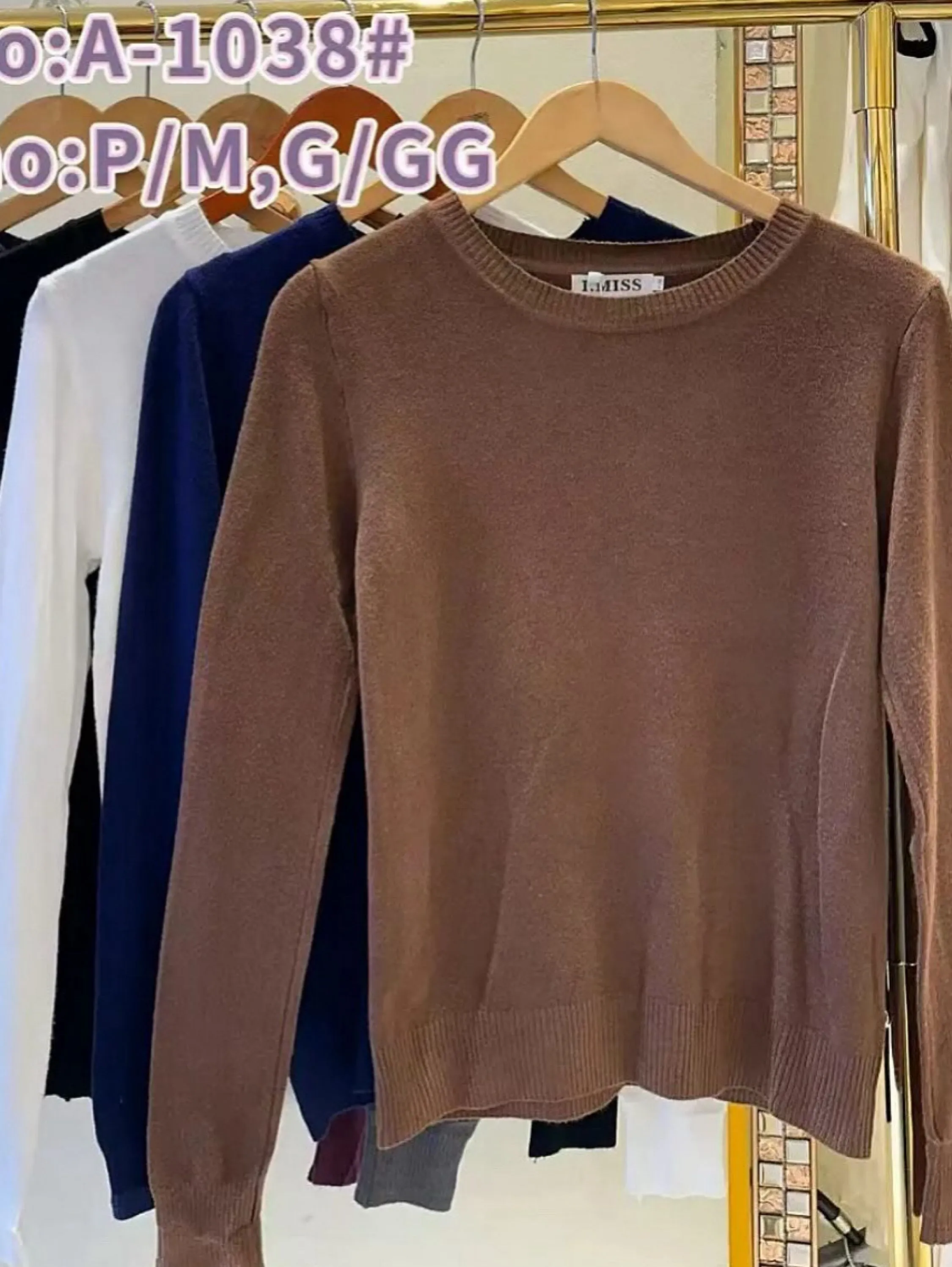 Blusa modal importado Feng