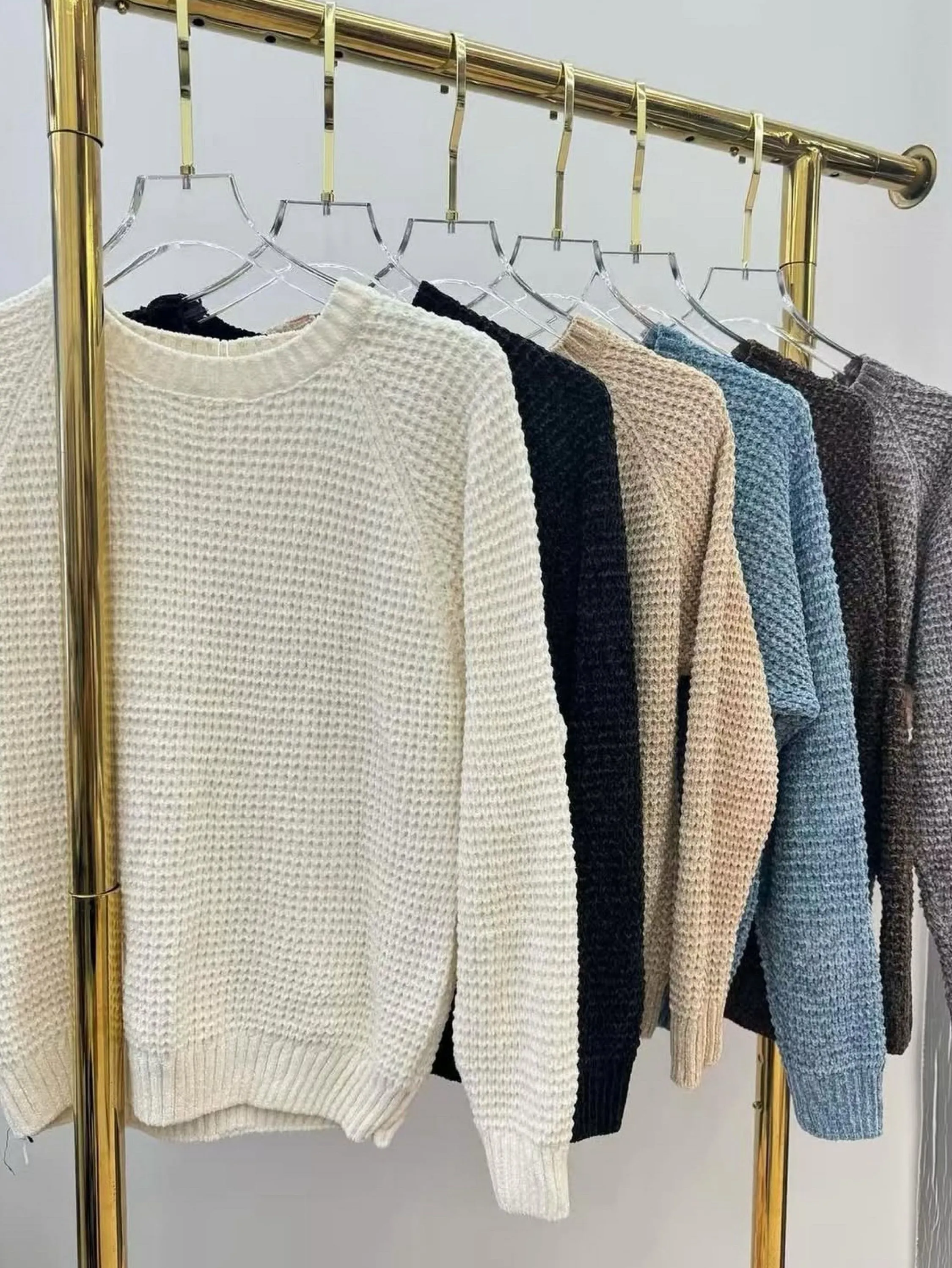 Blusa chenille importado Feng