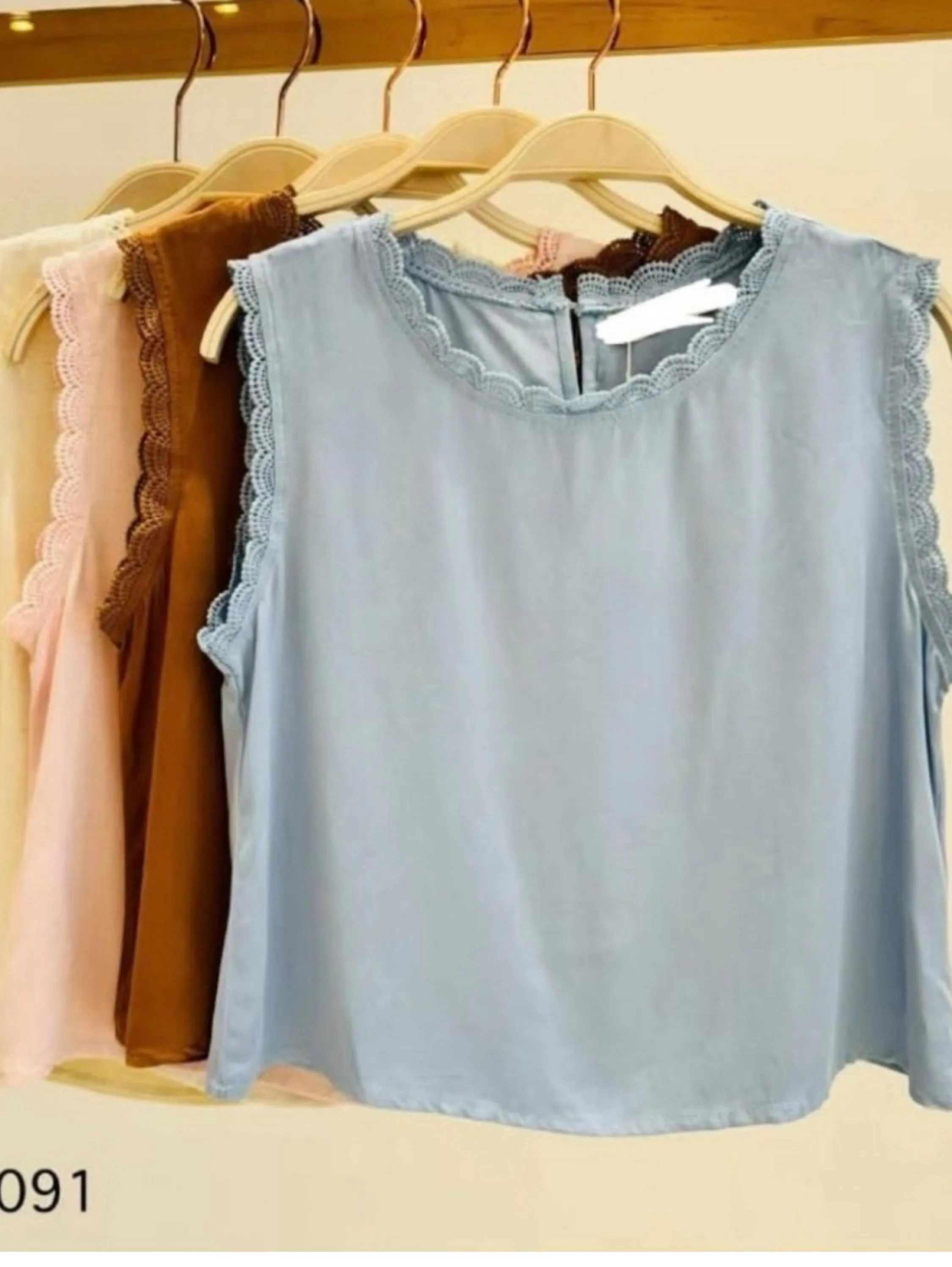 Blusa cropped visco linho importado Feng