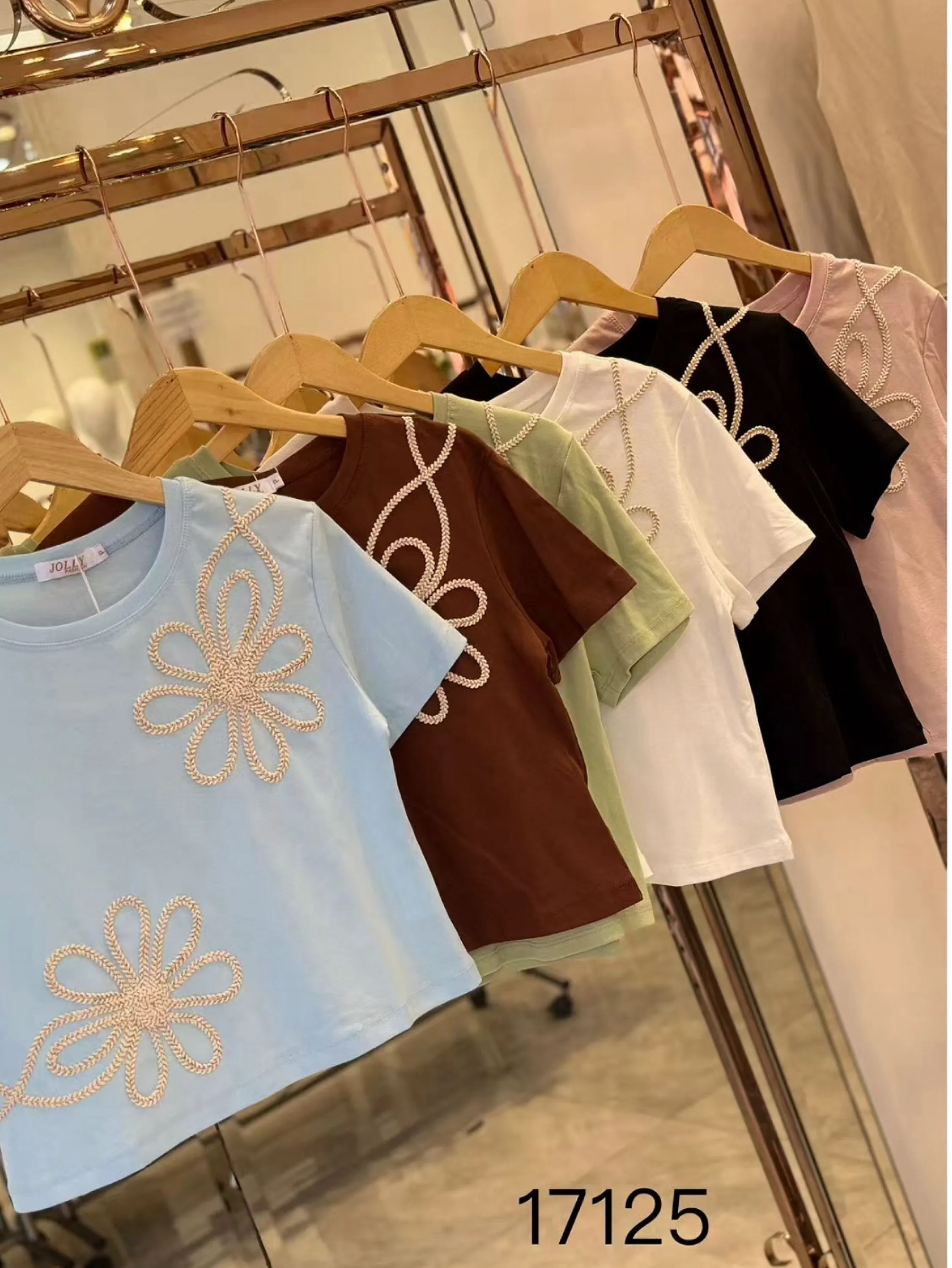 Blusa cropped algodão importado Feng