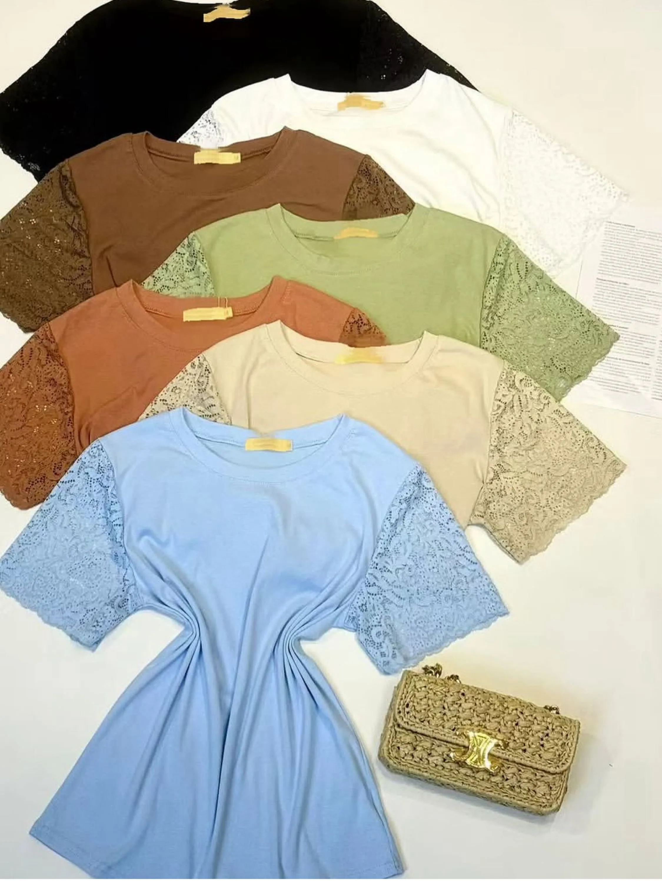 Blusa algodão importado Feng