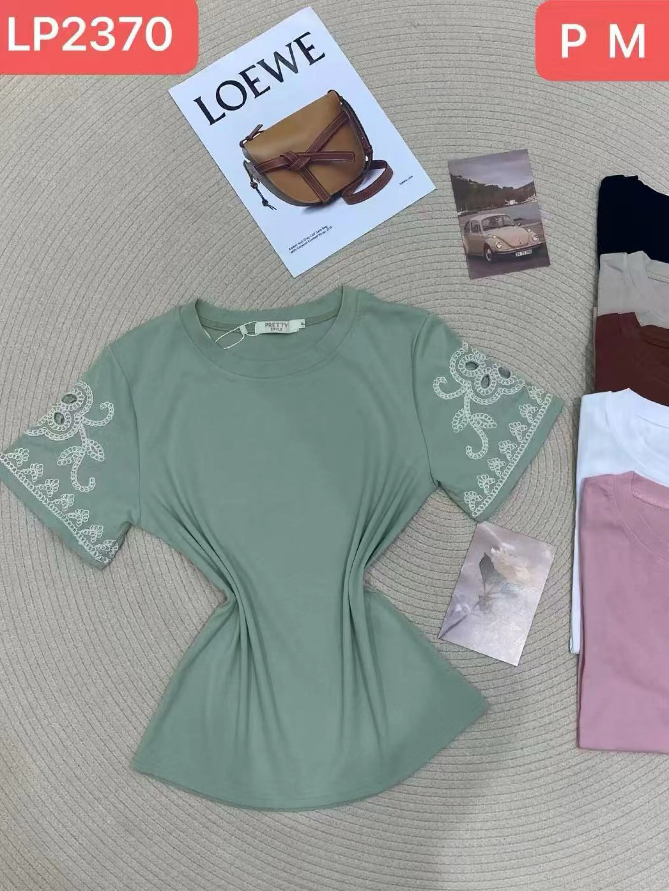 Blusa algodão importado Feng