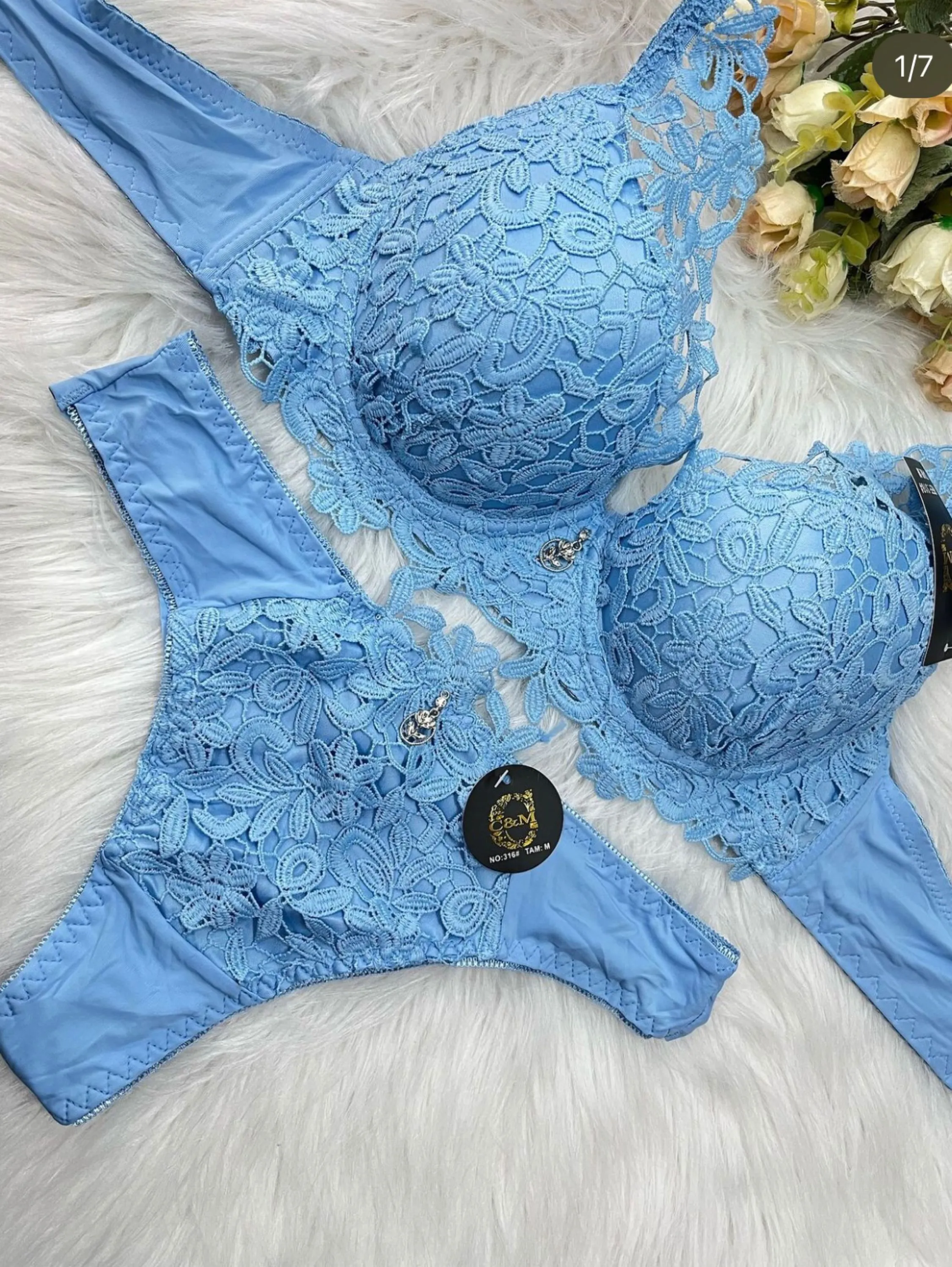 Conjunto de lingerie importado