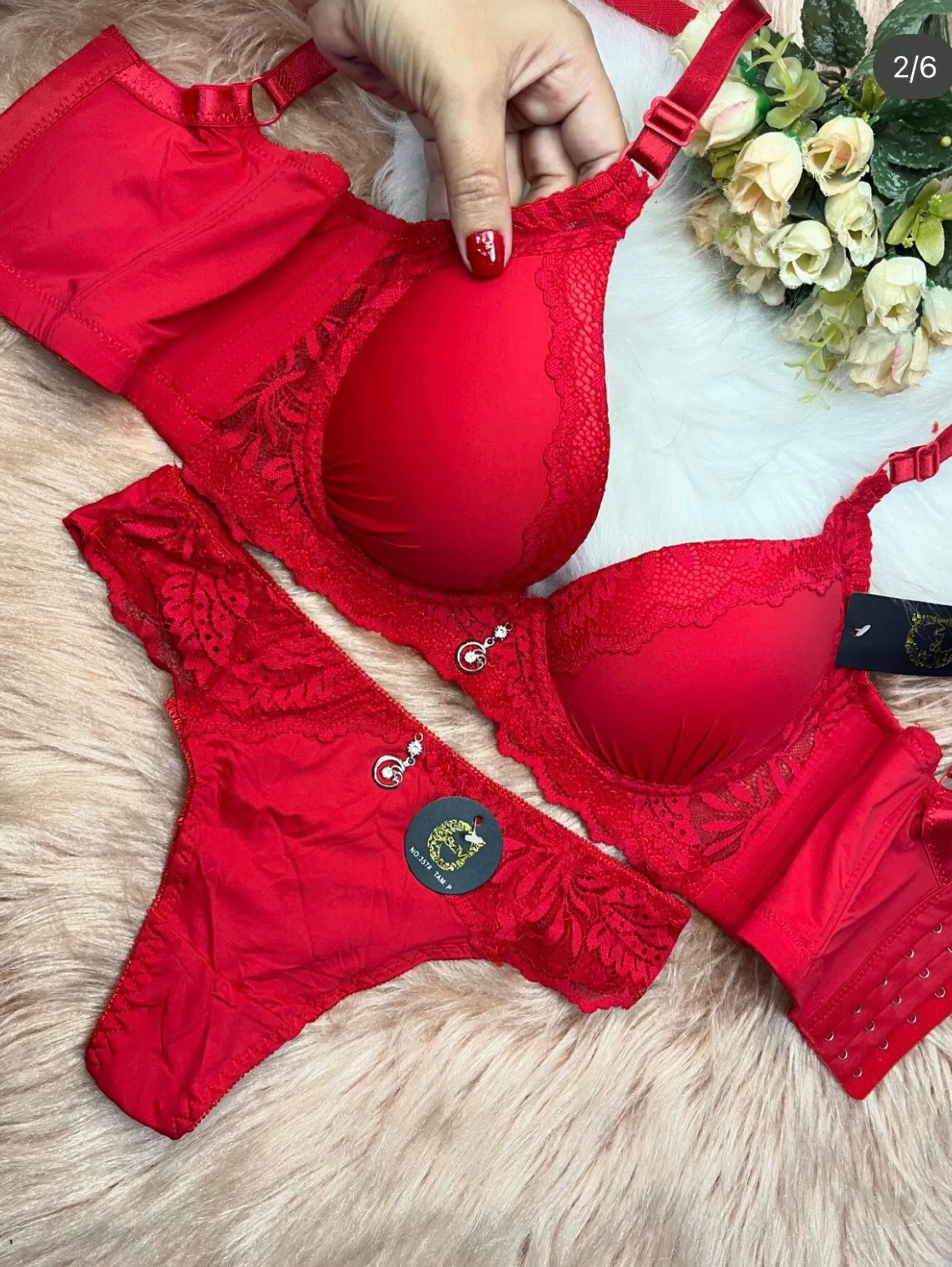 Conjunto de lingerie importado