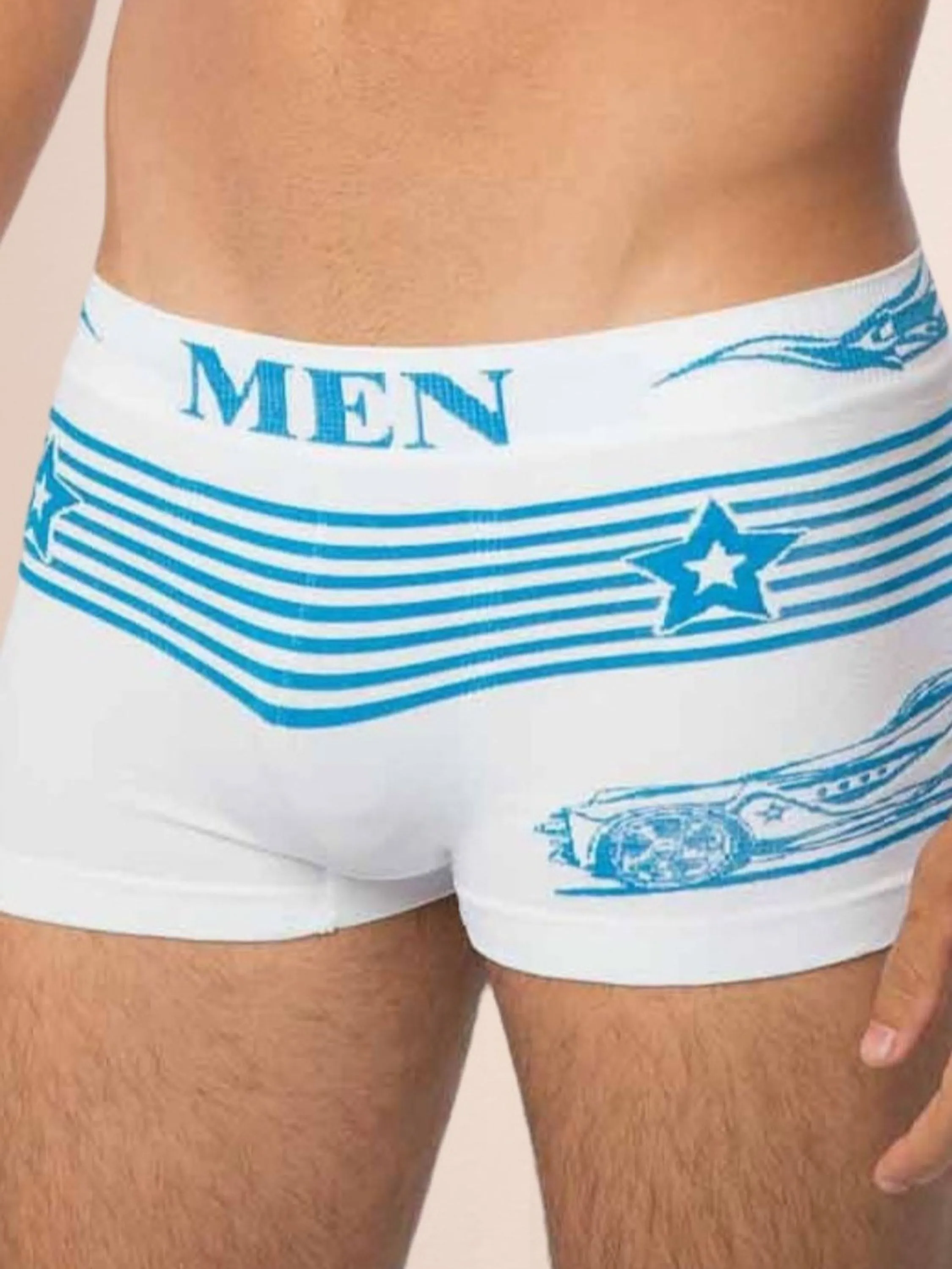 Cueca boxer masculina