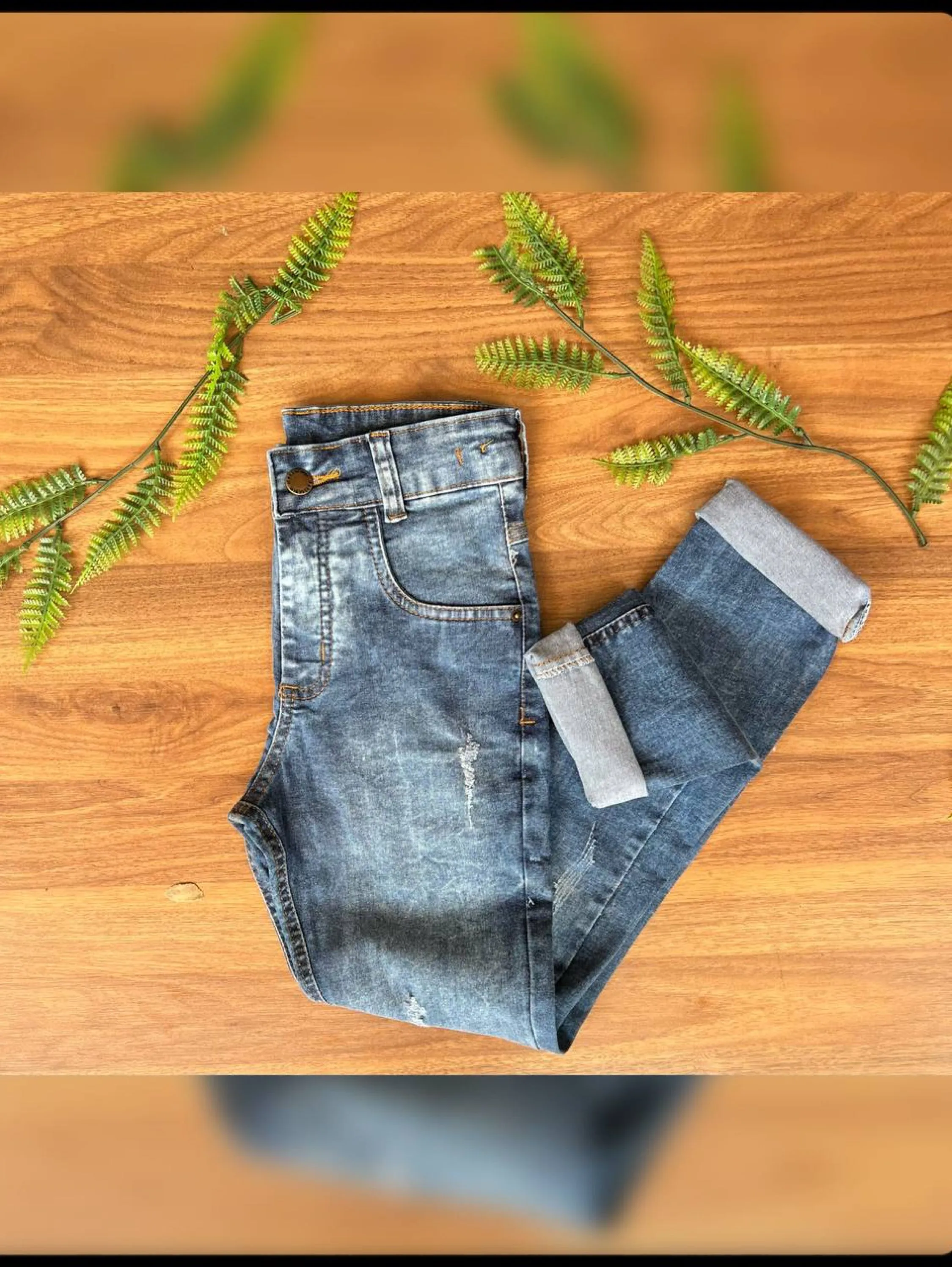 Calça Jeans para Menino Infantil Juvenil