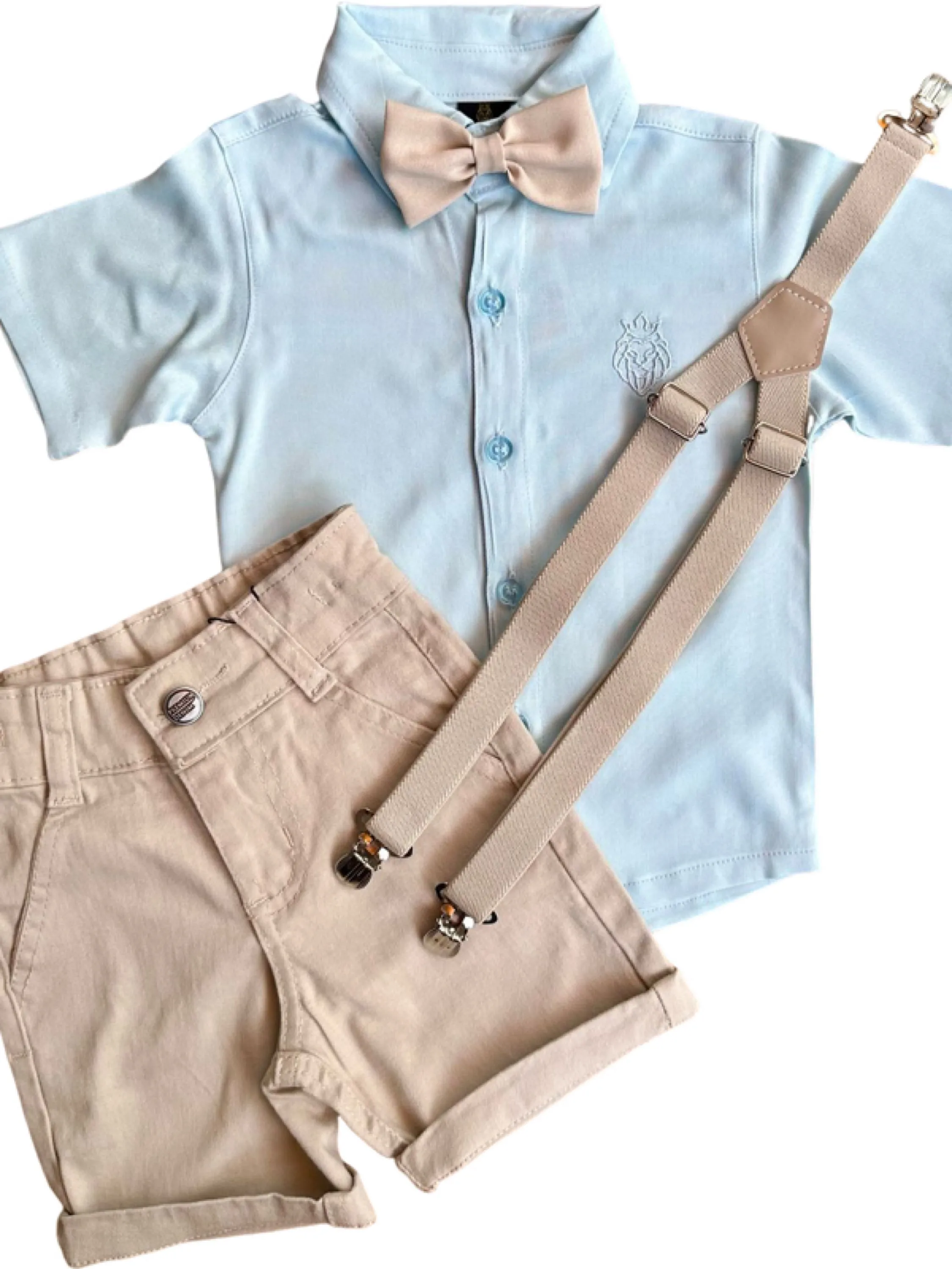 Roupa Social Infantil Menino Gravata Borboleta Envio Já