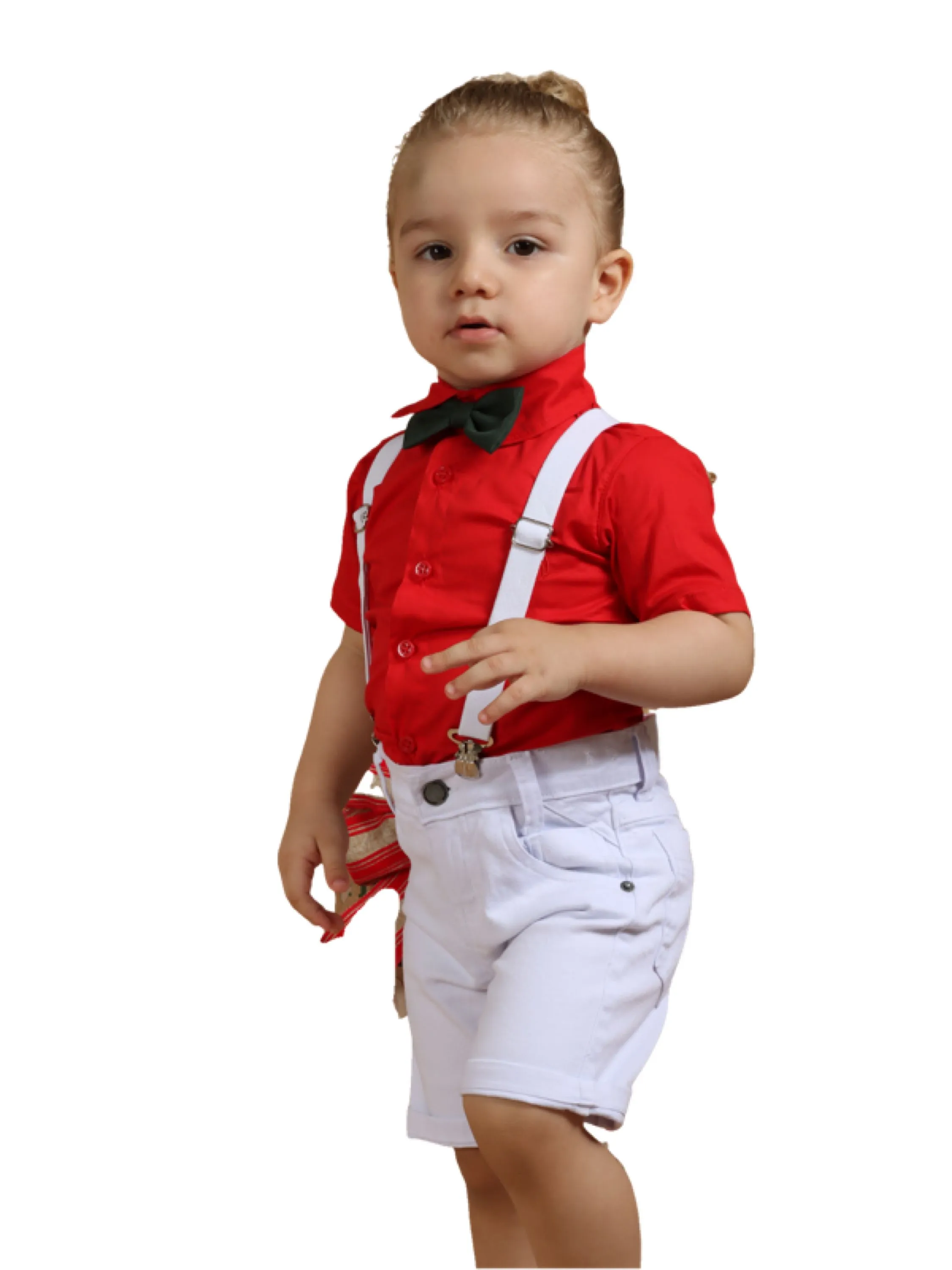 Conjunto Roupa De Natal Para Bebe Menino Comemoração Festas