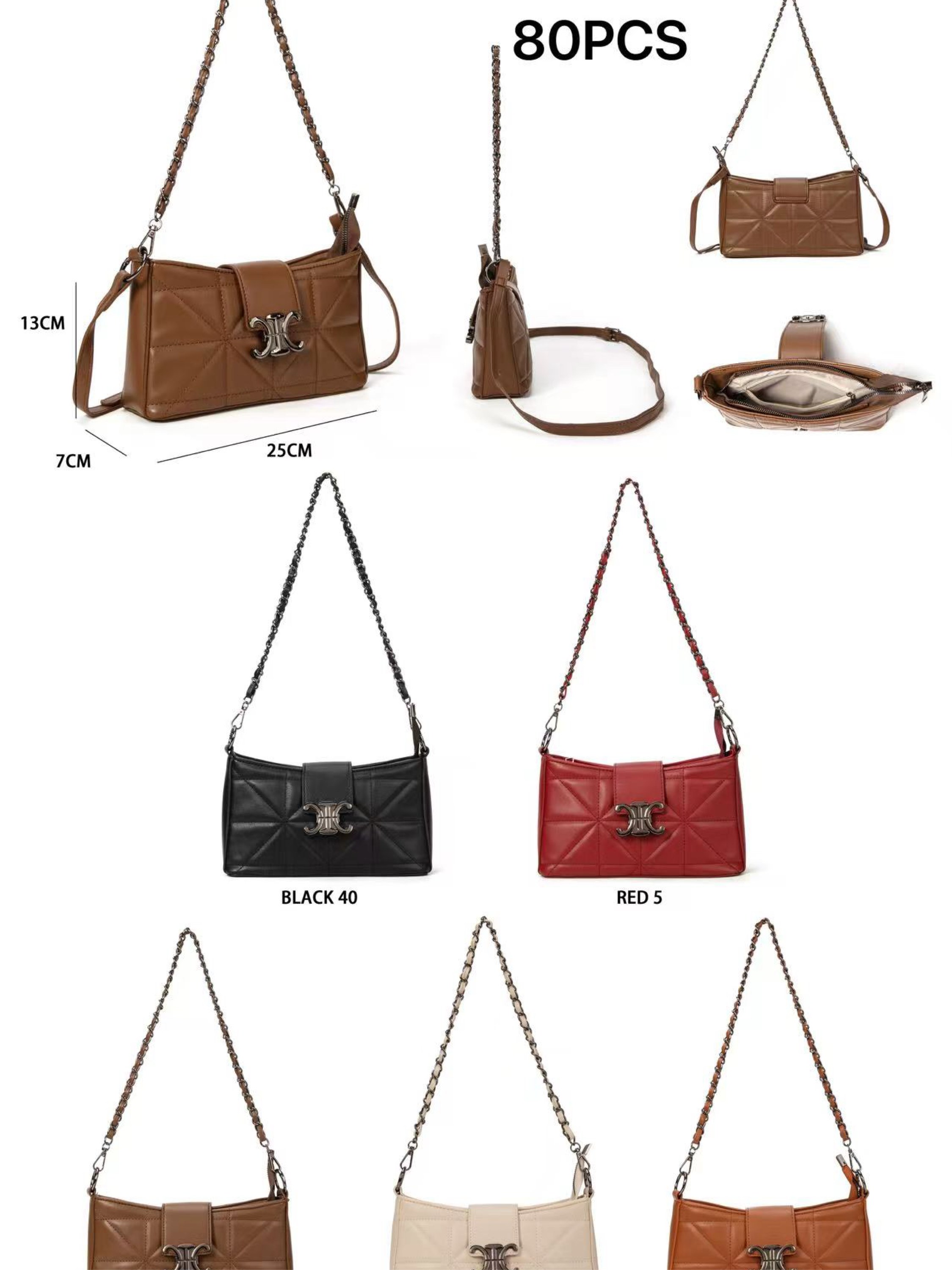 Bolsa alça transversal X-009