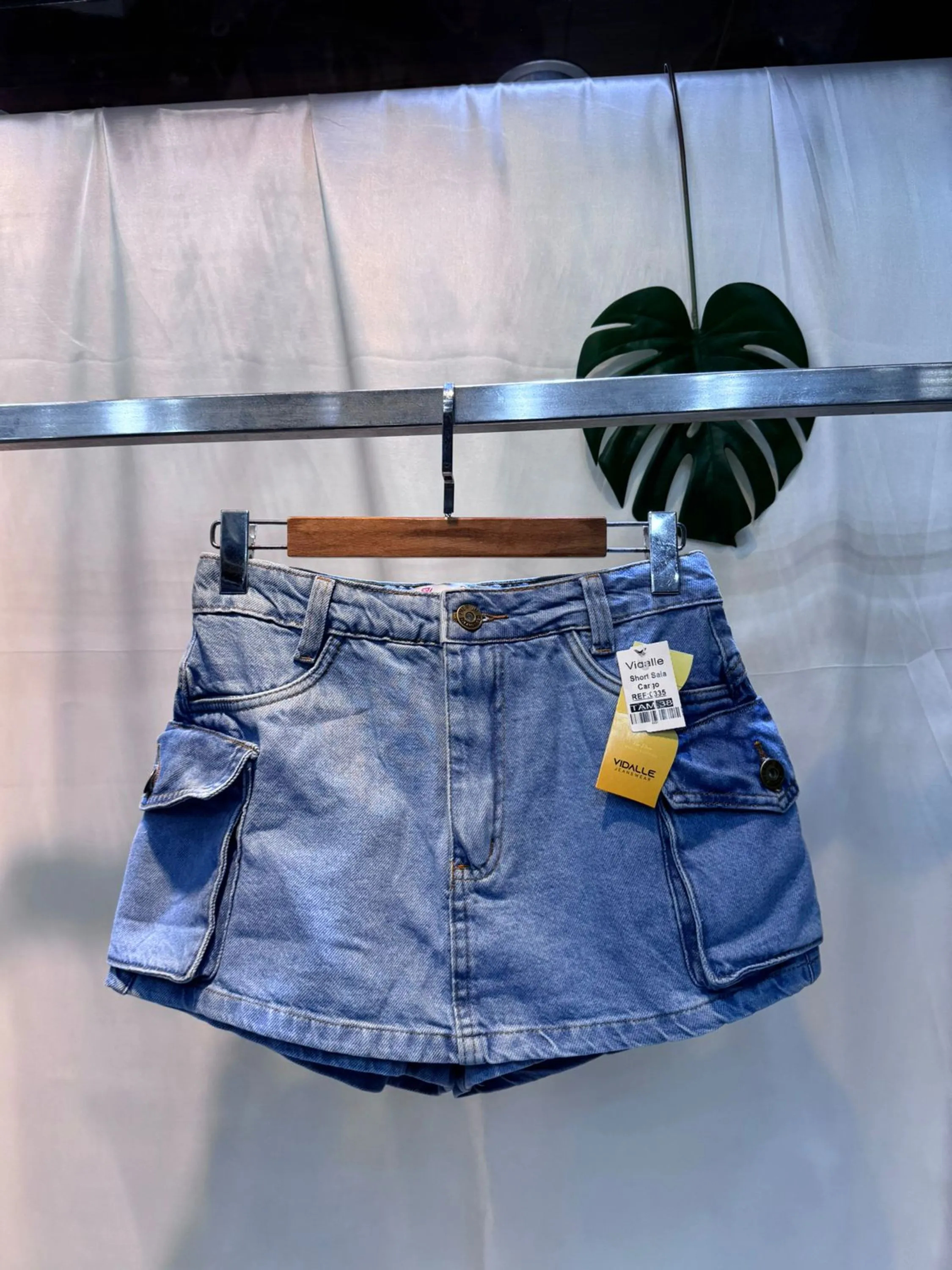 short saia jeans