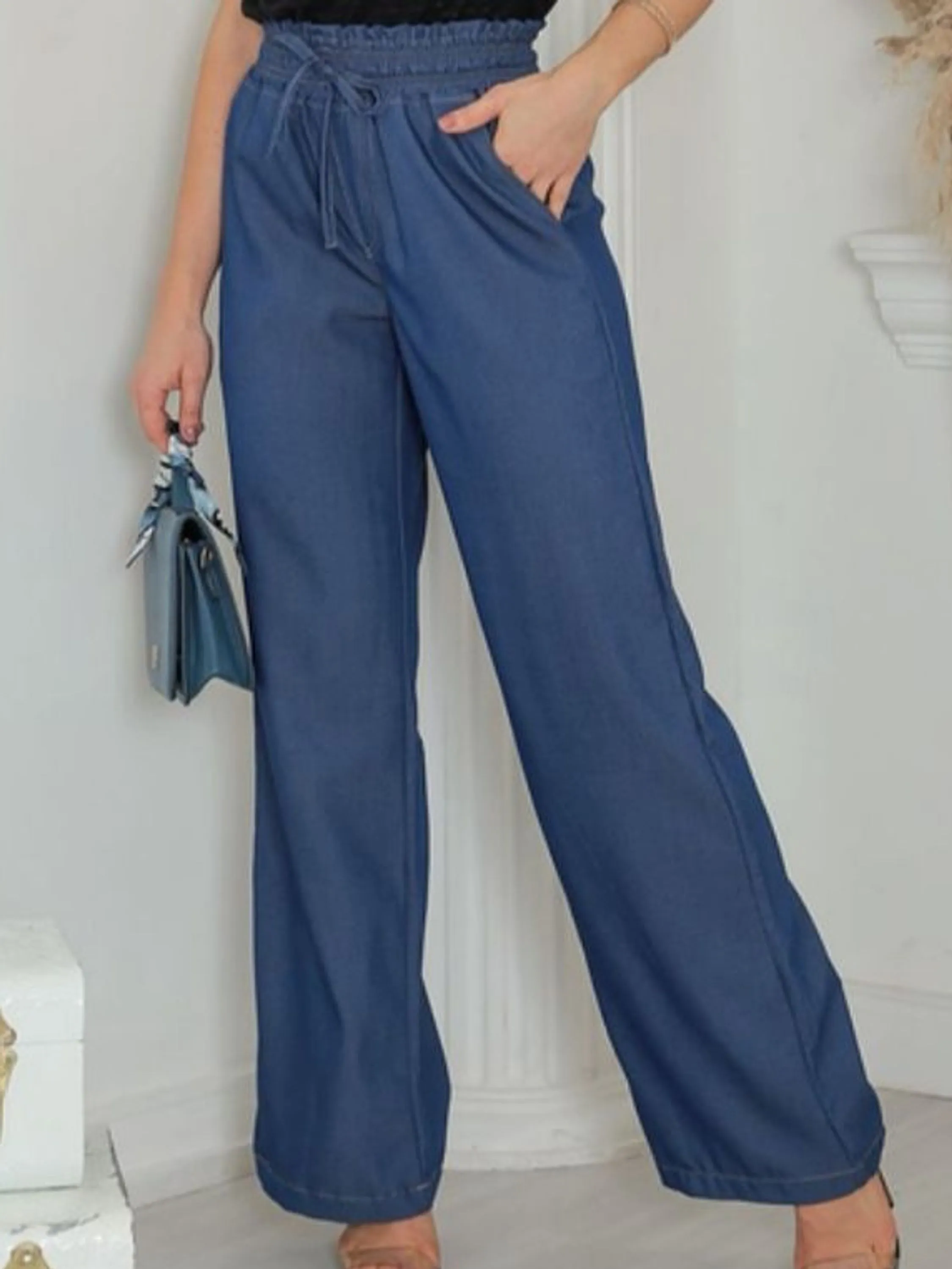 Calça Pantacourt Feminina