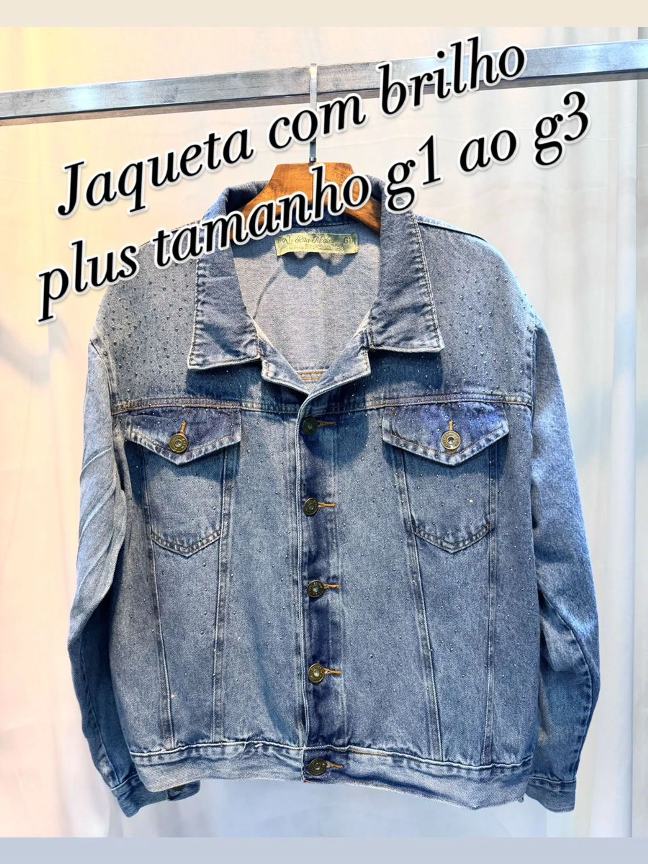 jaqueta plus size