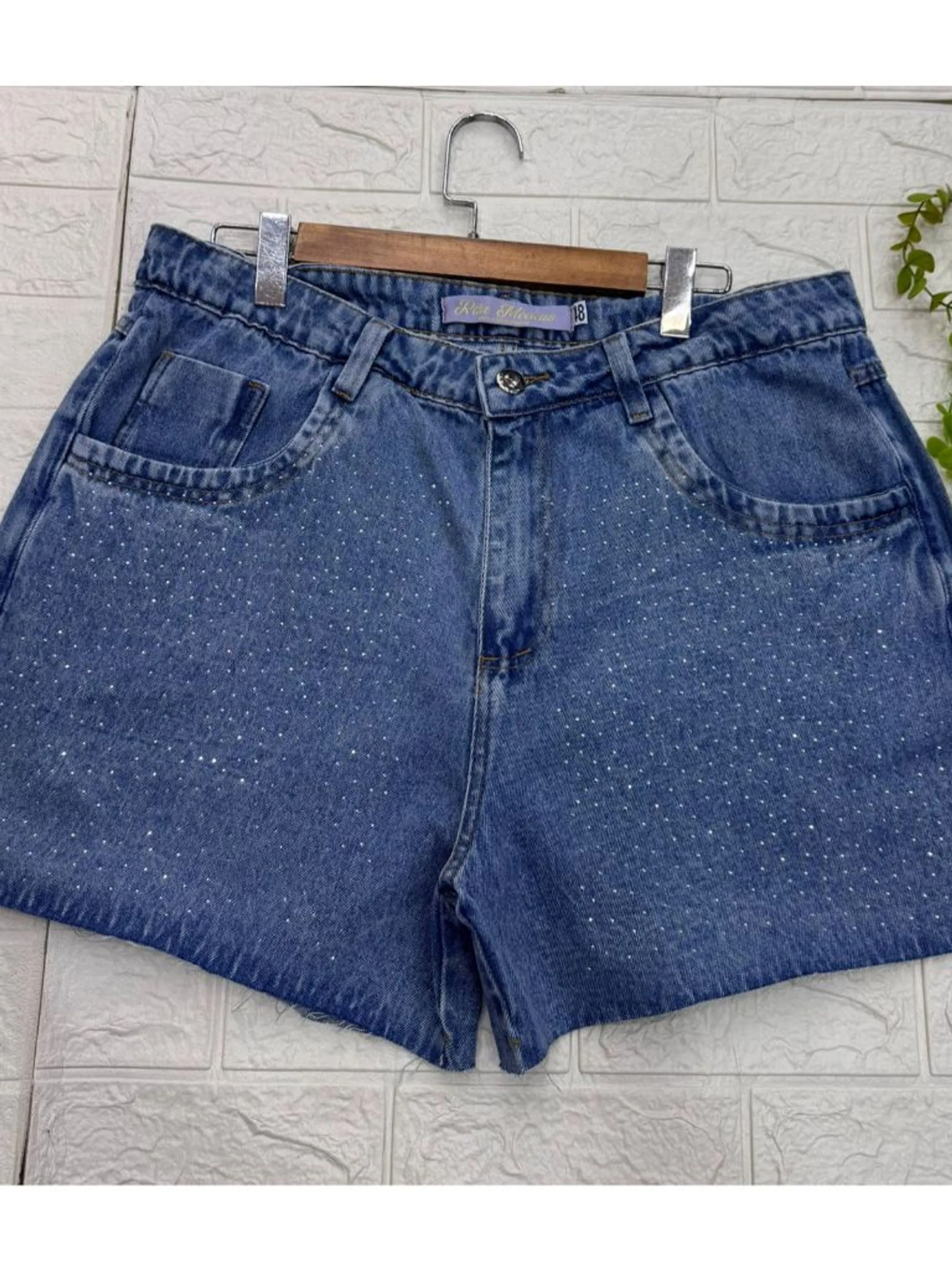 short jeans plus feminino