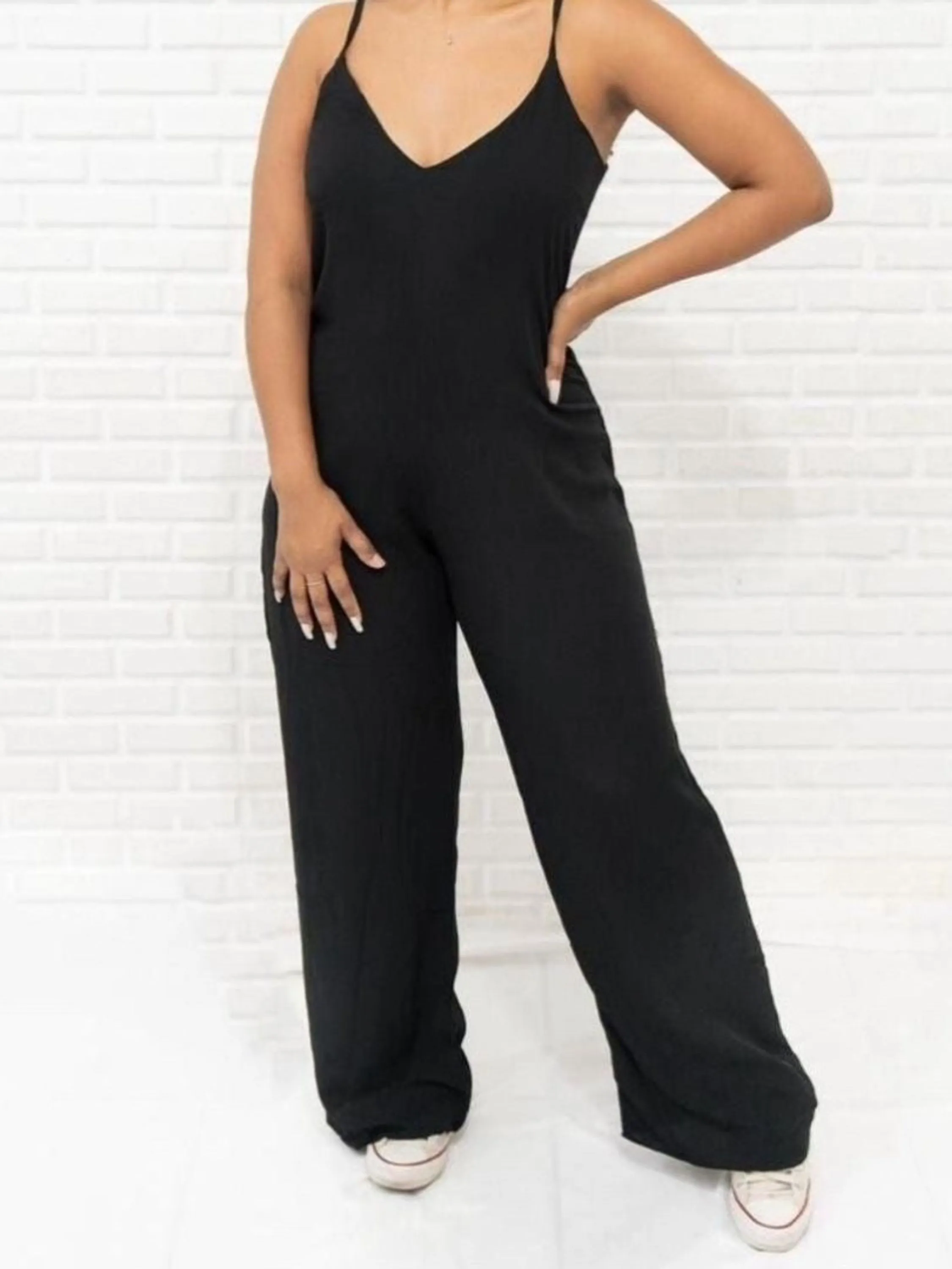 Macacão Confort Slim Moda Blogueira