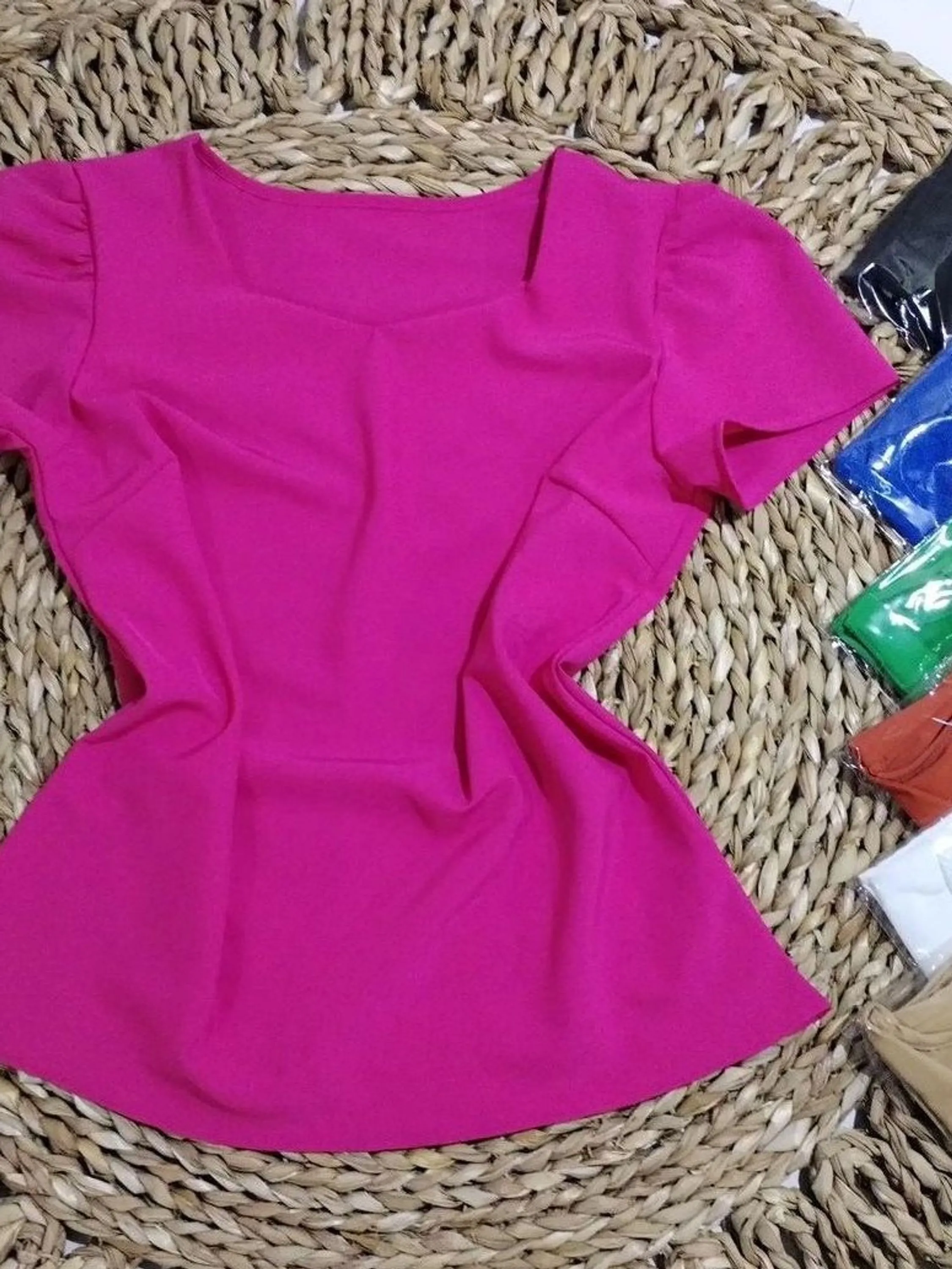 Blusa Crepe Princesa Moda Blogueira Modinha