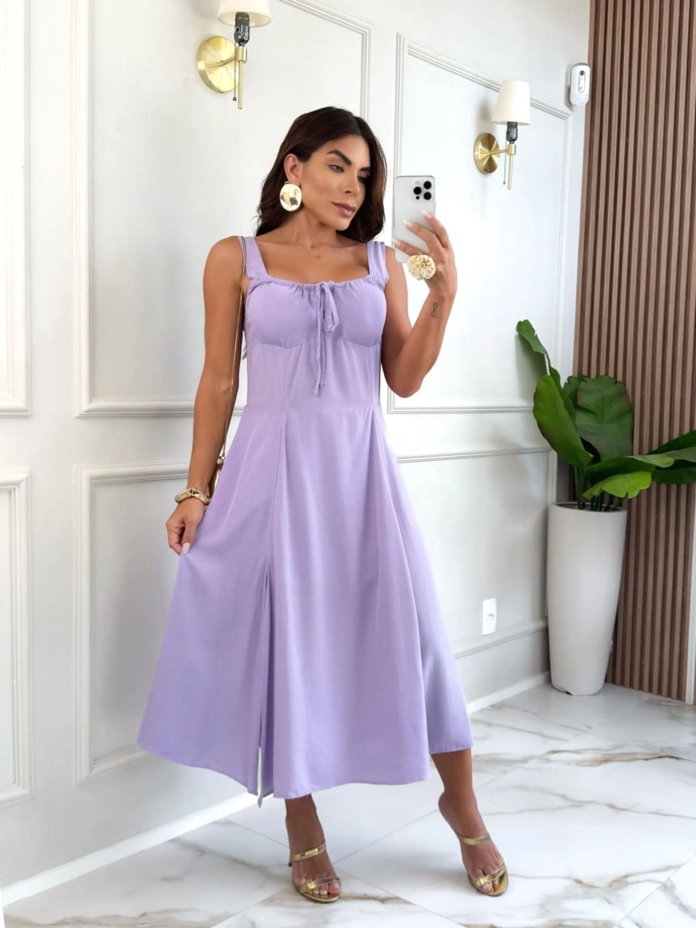 Vestido Camponesa Fany Moda Blogueira