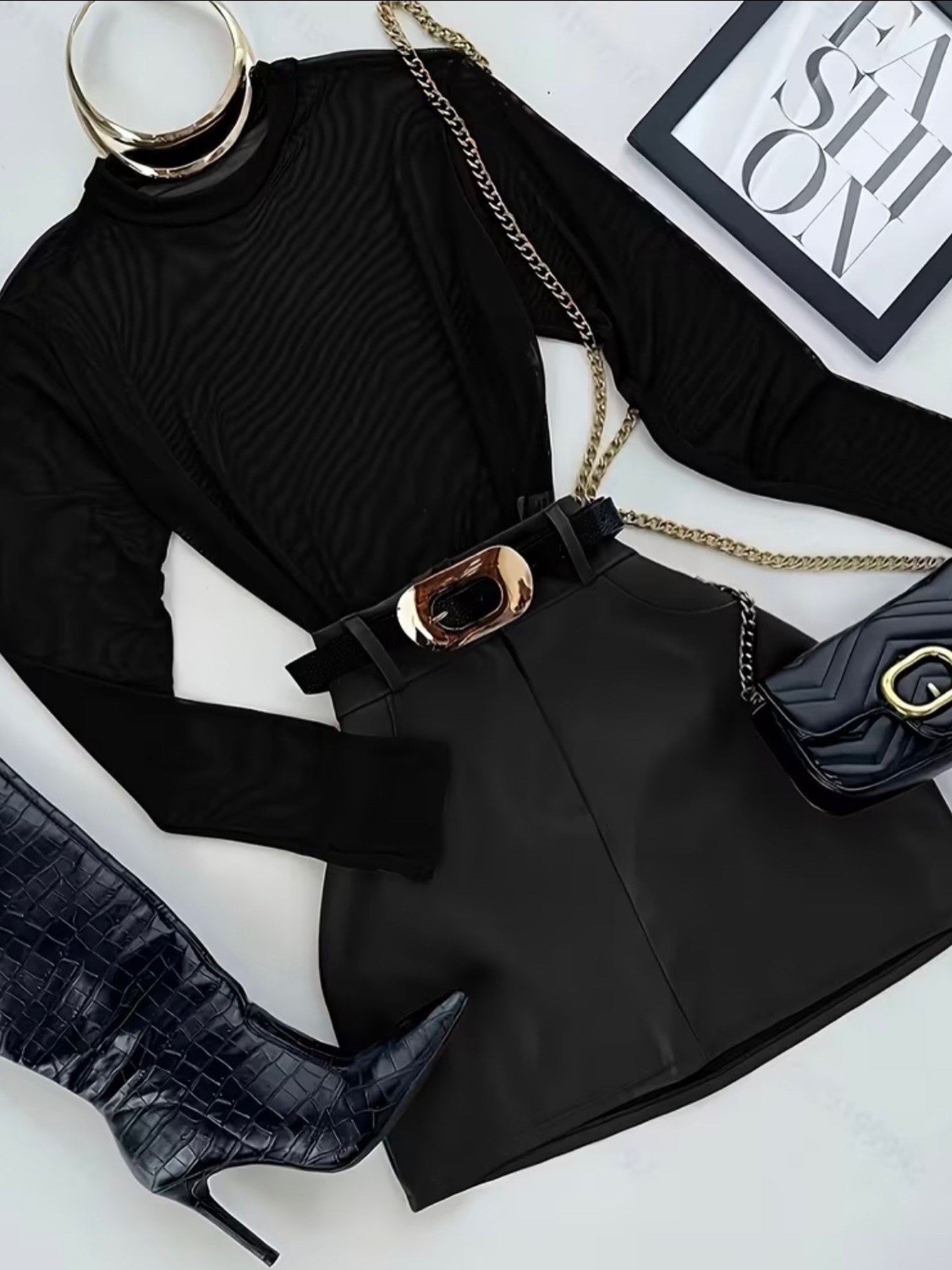 Body de Tule Liso Preto Moda Blogueira Modinha Gringa Boutique