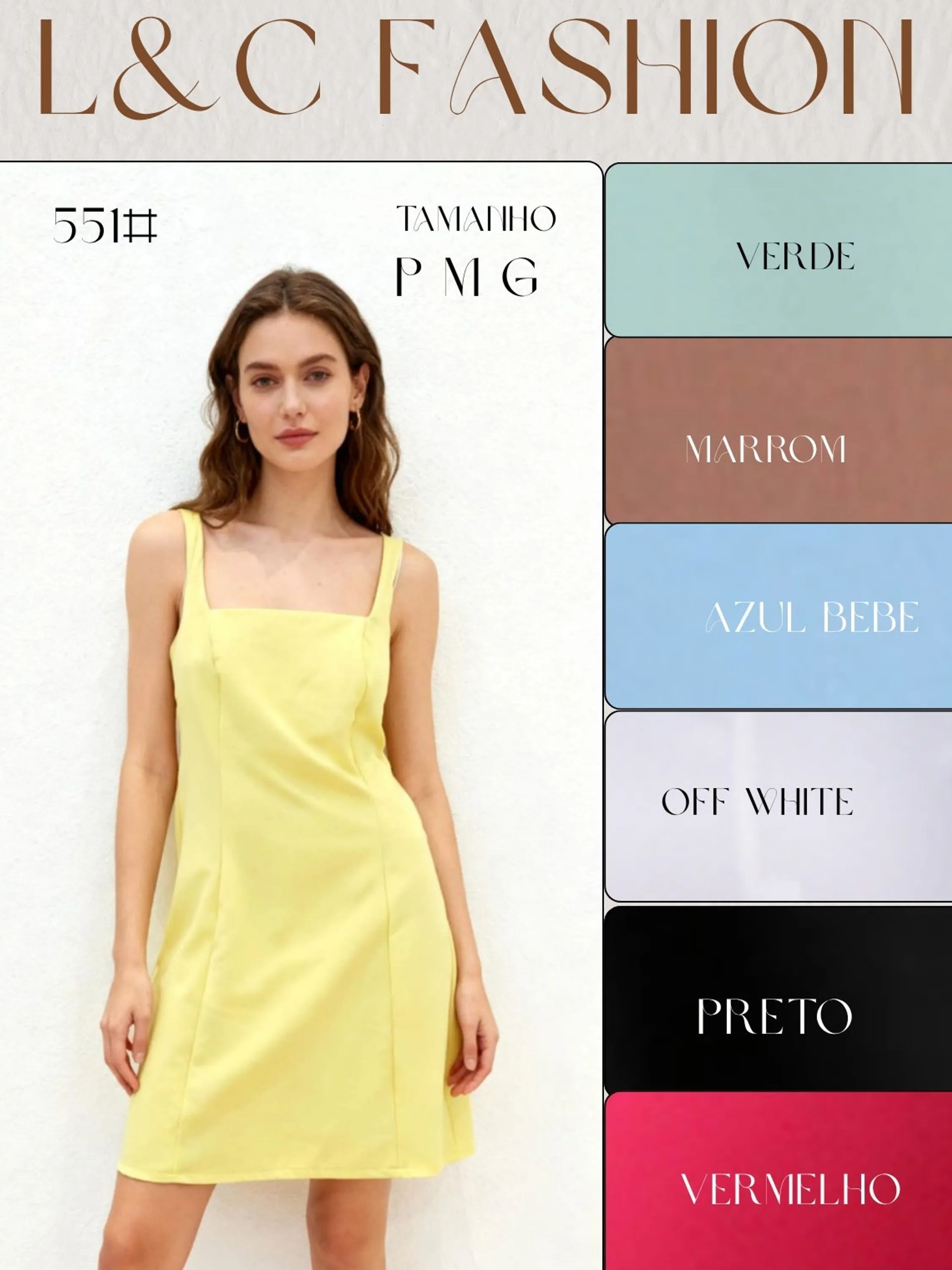 Vestido alcinha em alfaiataria