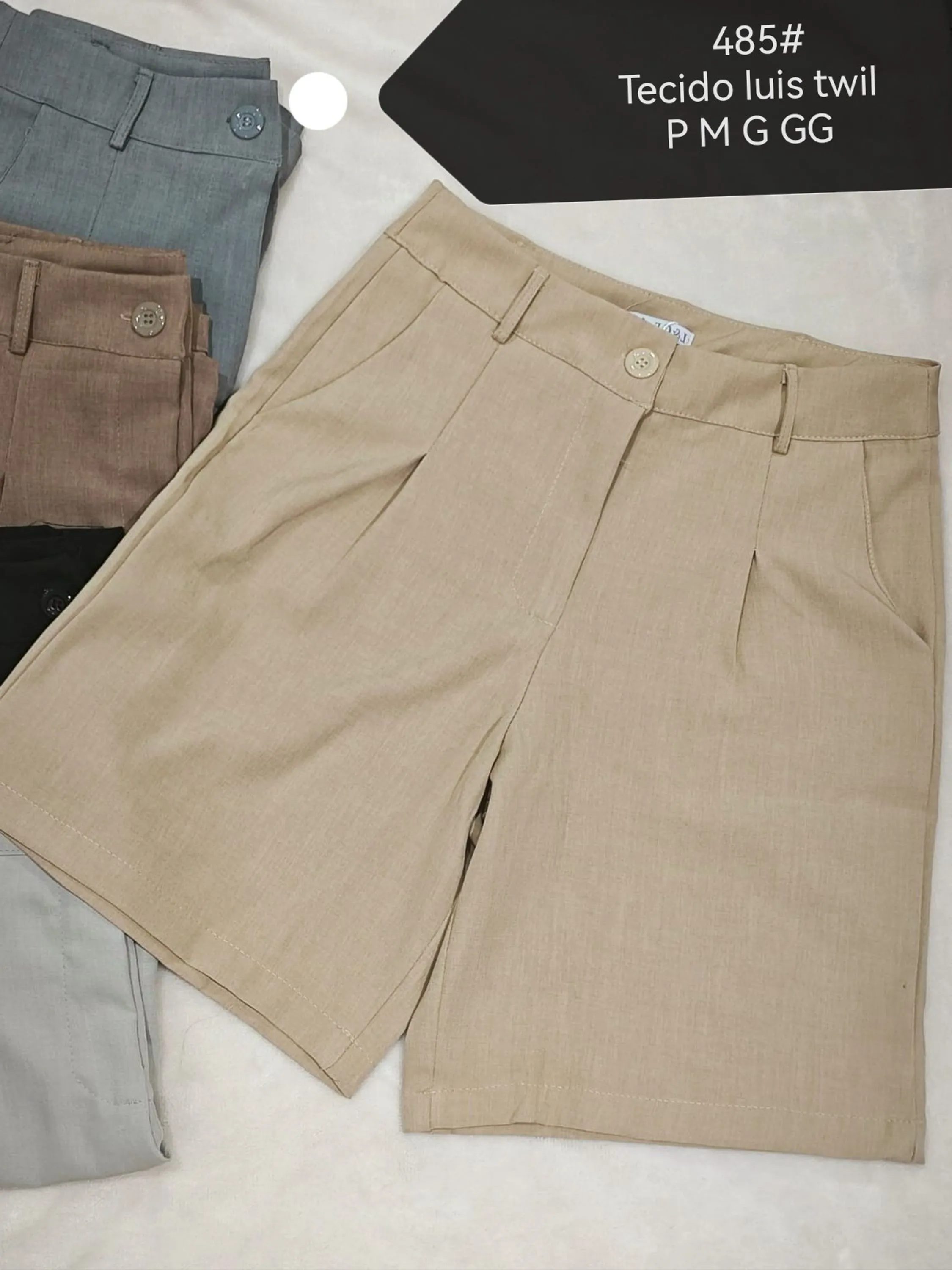 Shorts bermuda tecido luis twil