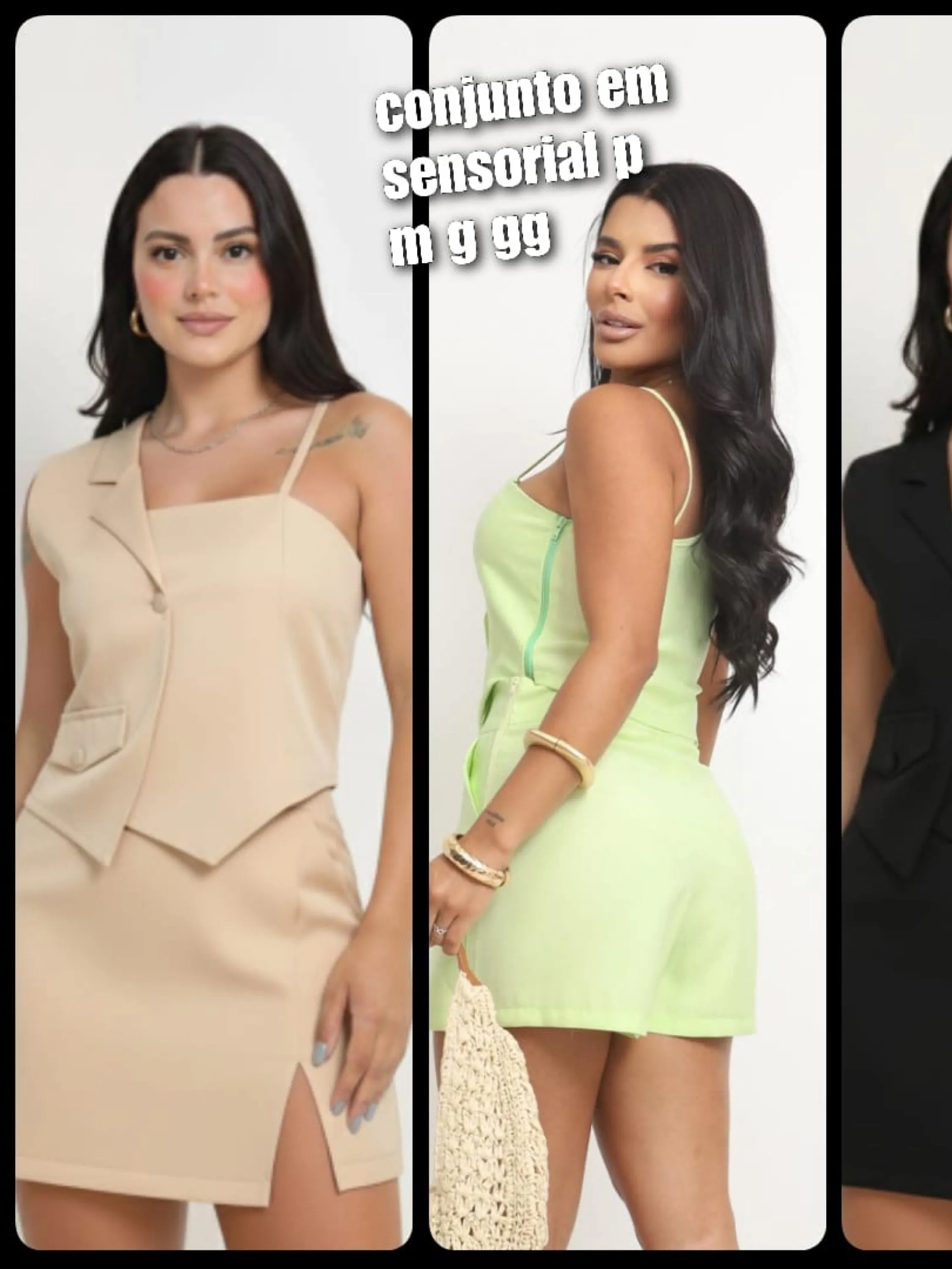 Conjunto em Sensorial P,M,G e GG