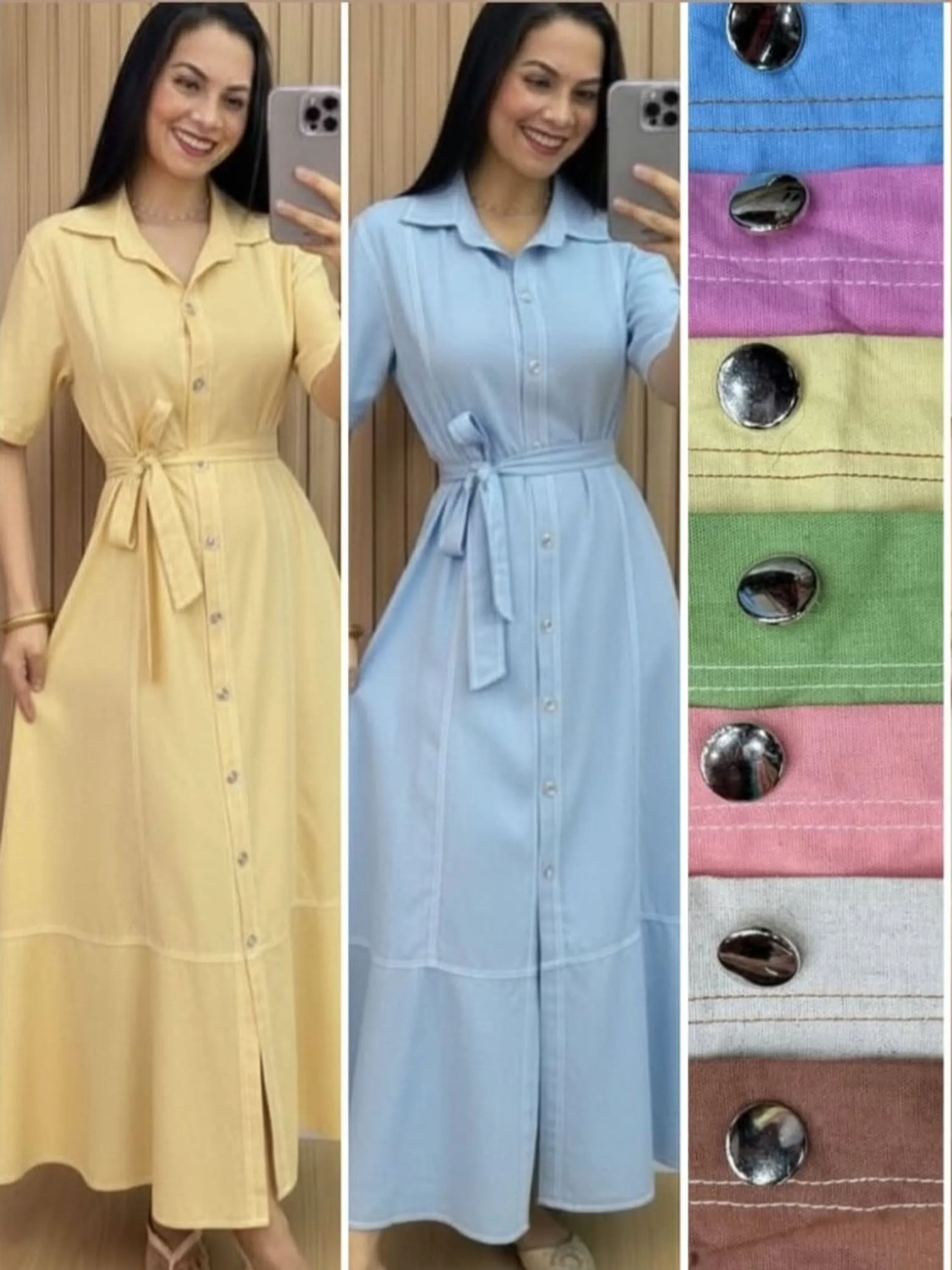 Vestido em sensorial marrant m g
