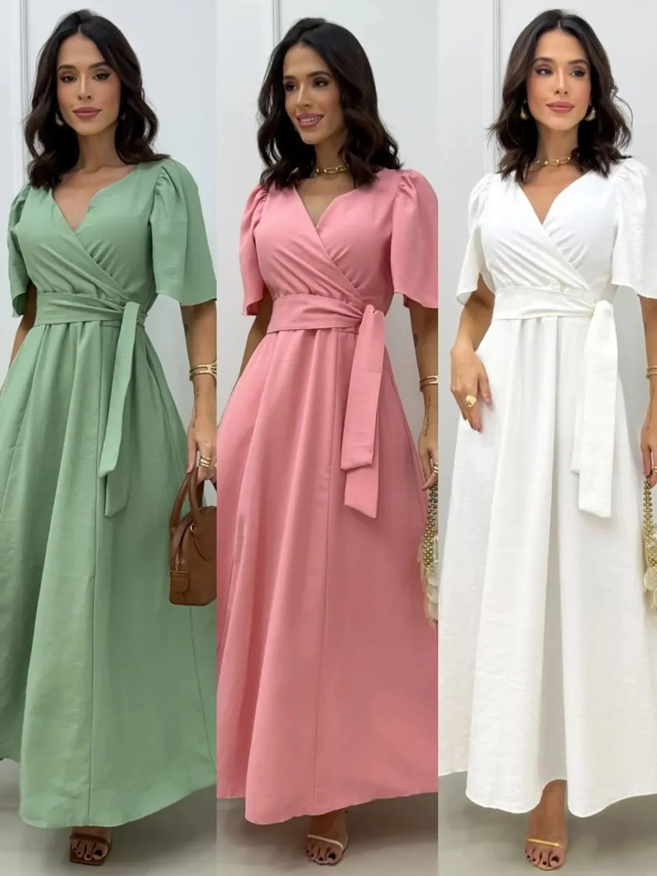 Vestido em tecido sensorial veste m g