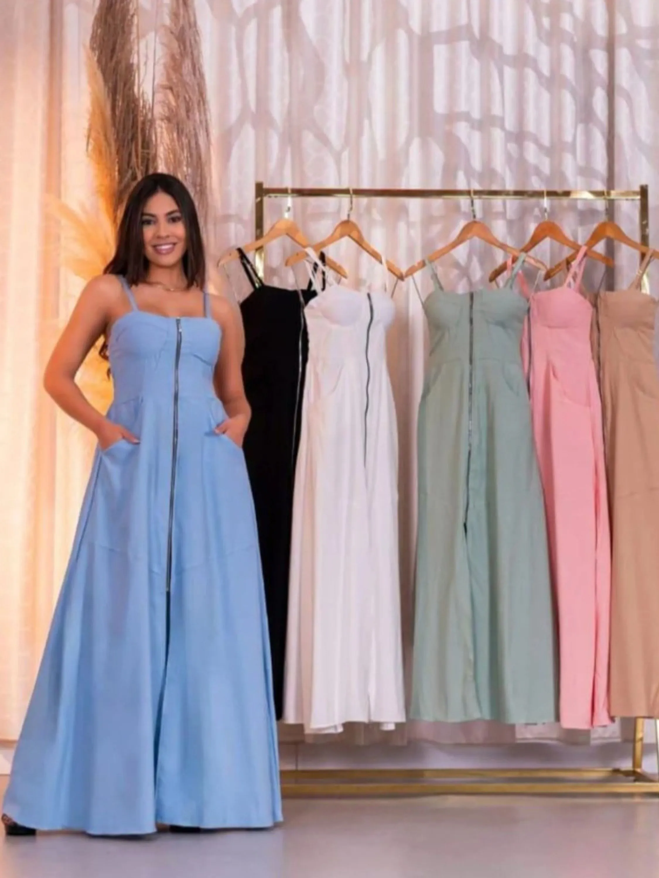 Vestido em sensorial marrant veste até o 42