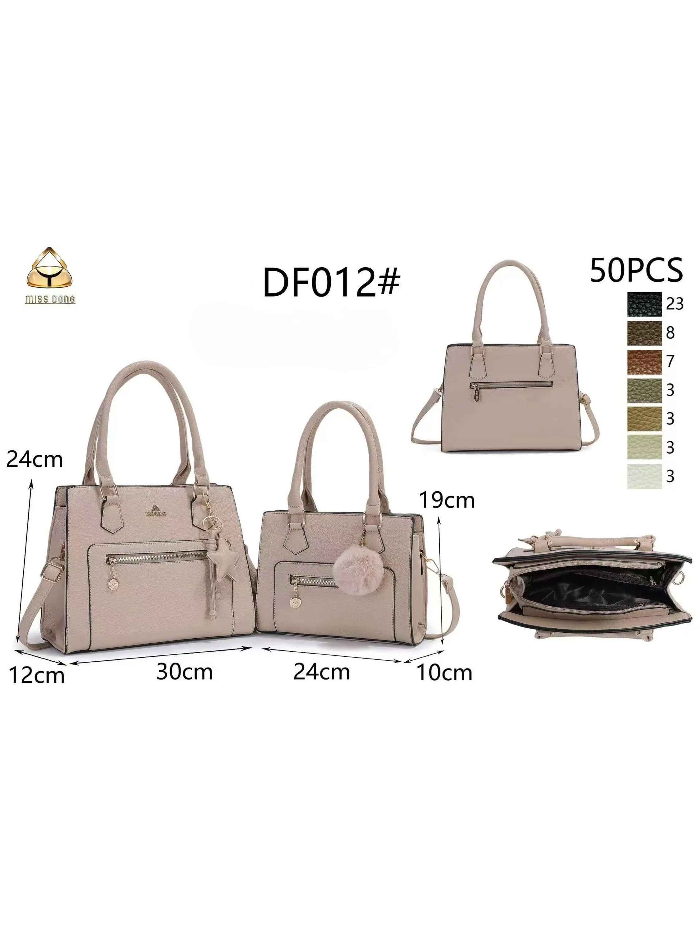Bolsa KIT2 grande com pequena  Femininas Oscar Bolsas Modas