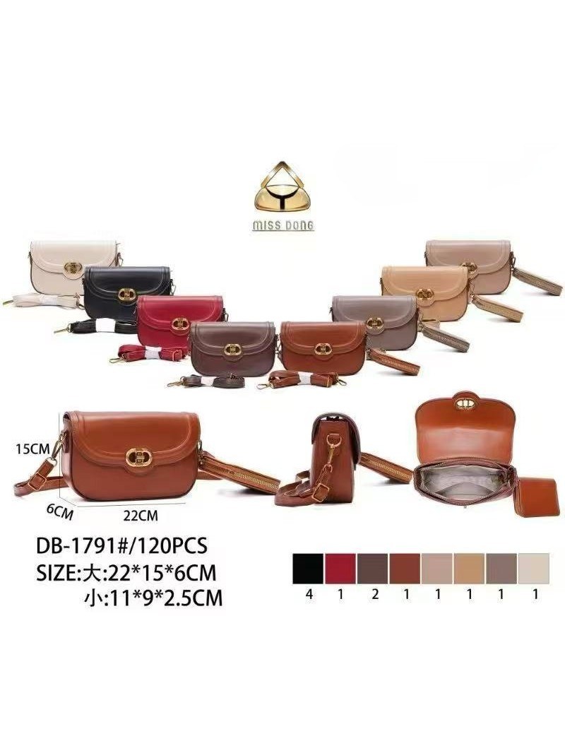 KIT3 Bolsa Pequena Transversal Oscar Bolsas Modas