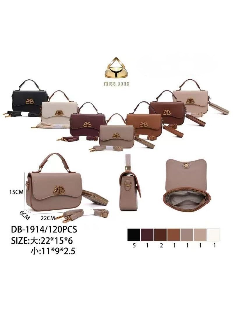 KIT3 Bolsa Pequena Transversal Oscar Bolsas Modas