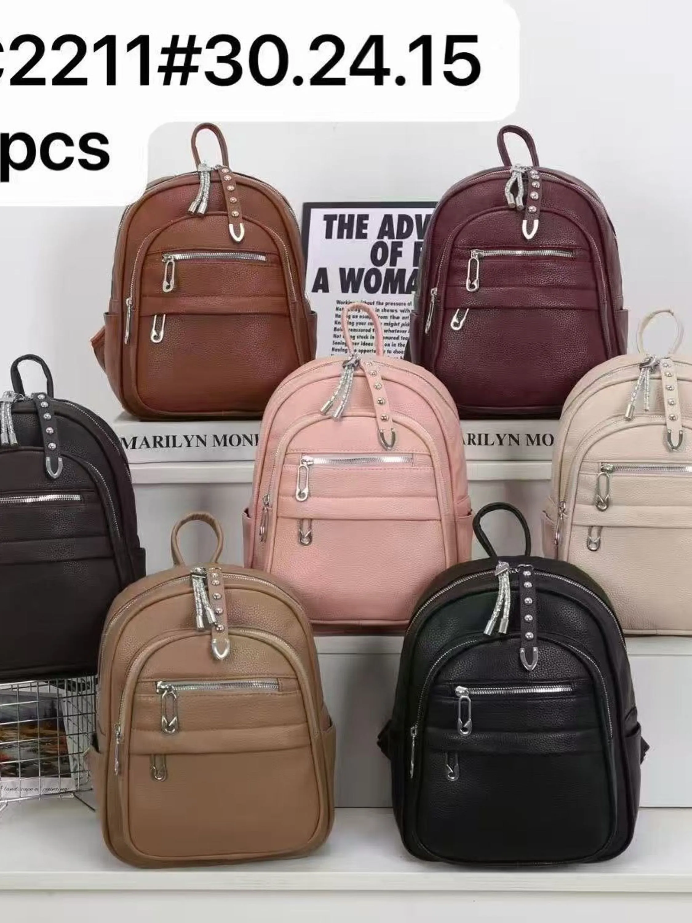 Mochila Pequena Feminina Oscar Bolsas Modas
