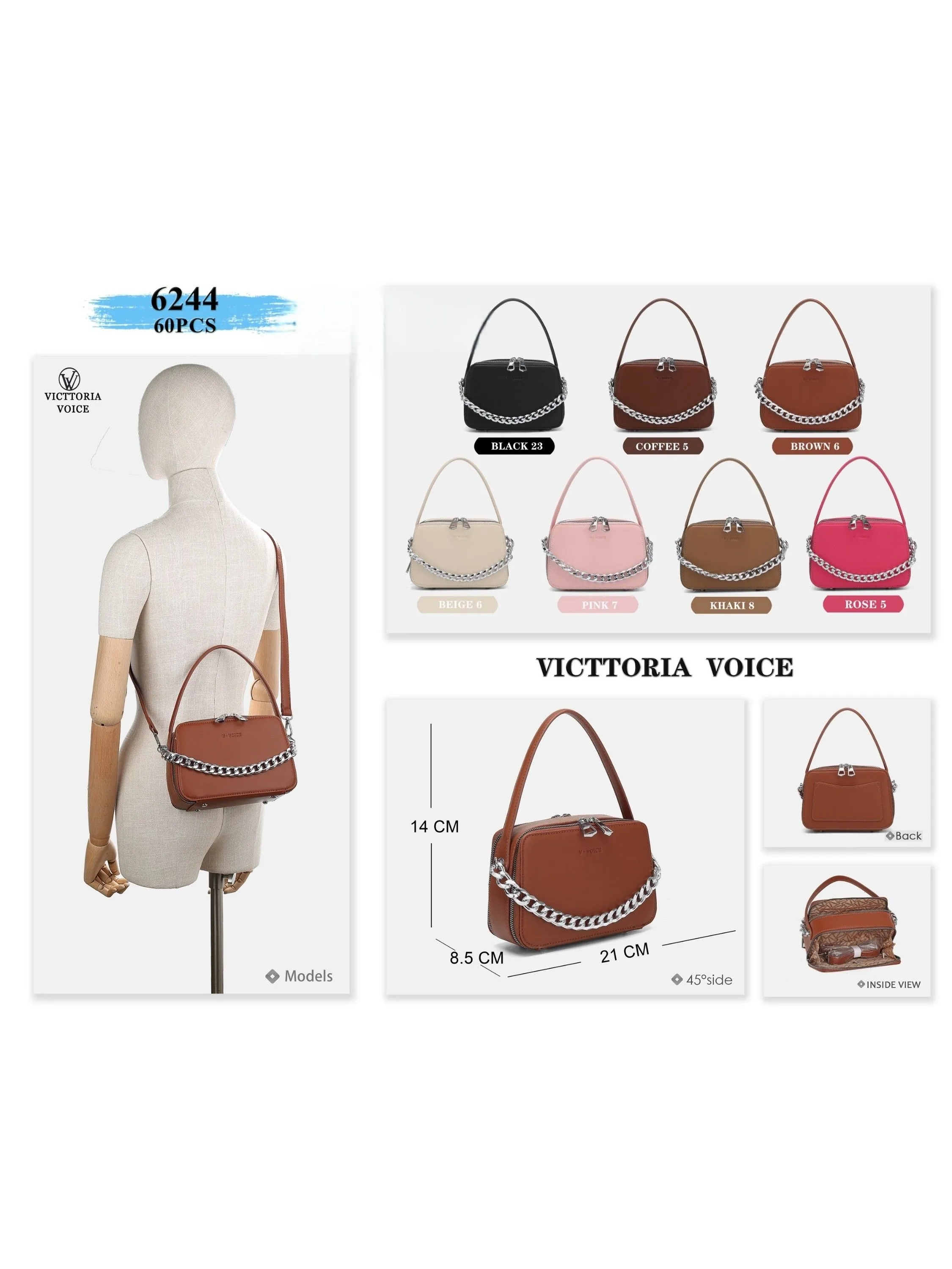 Bolsa Transversal  Femininas Oscar Bolsas Modas