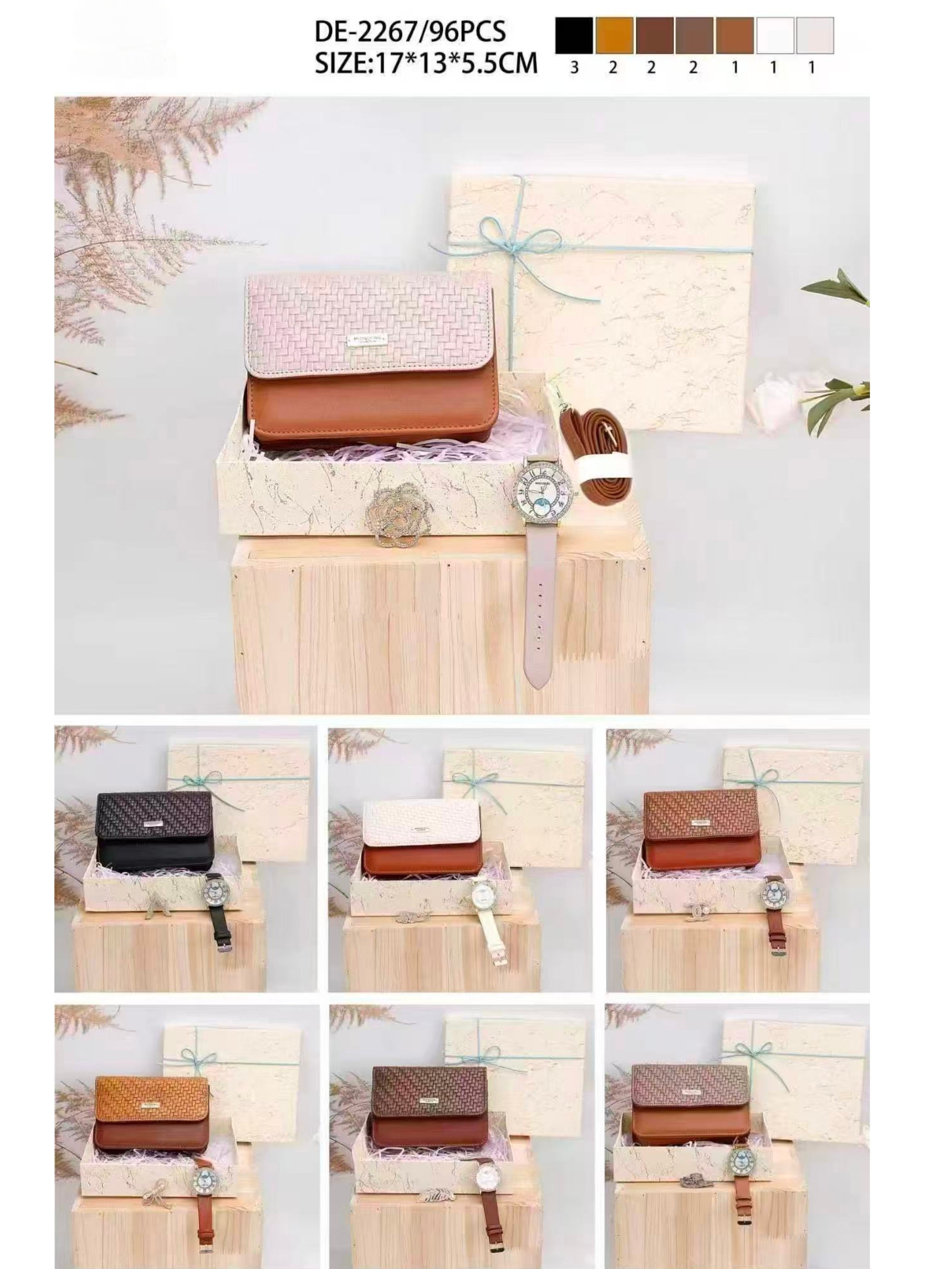 KIT Caixa de presente Oscar Bolsas Modas