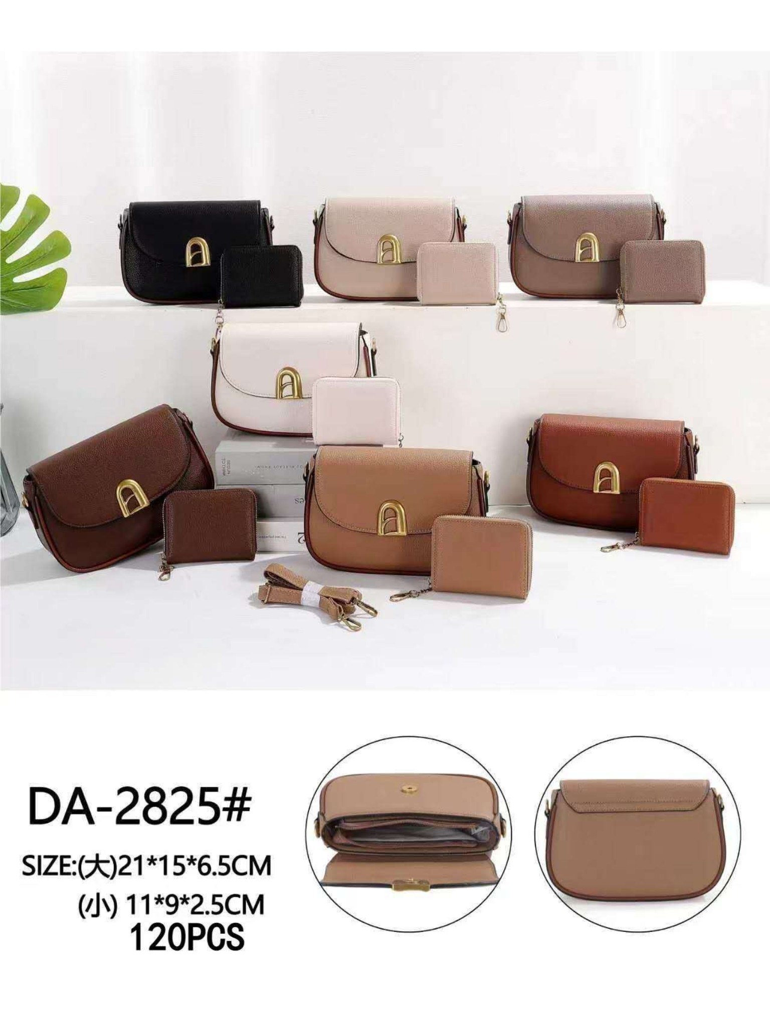 KIT3 Bolsa Pequena Transversal Oscar Bolsas Modas