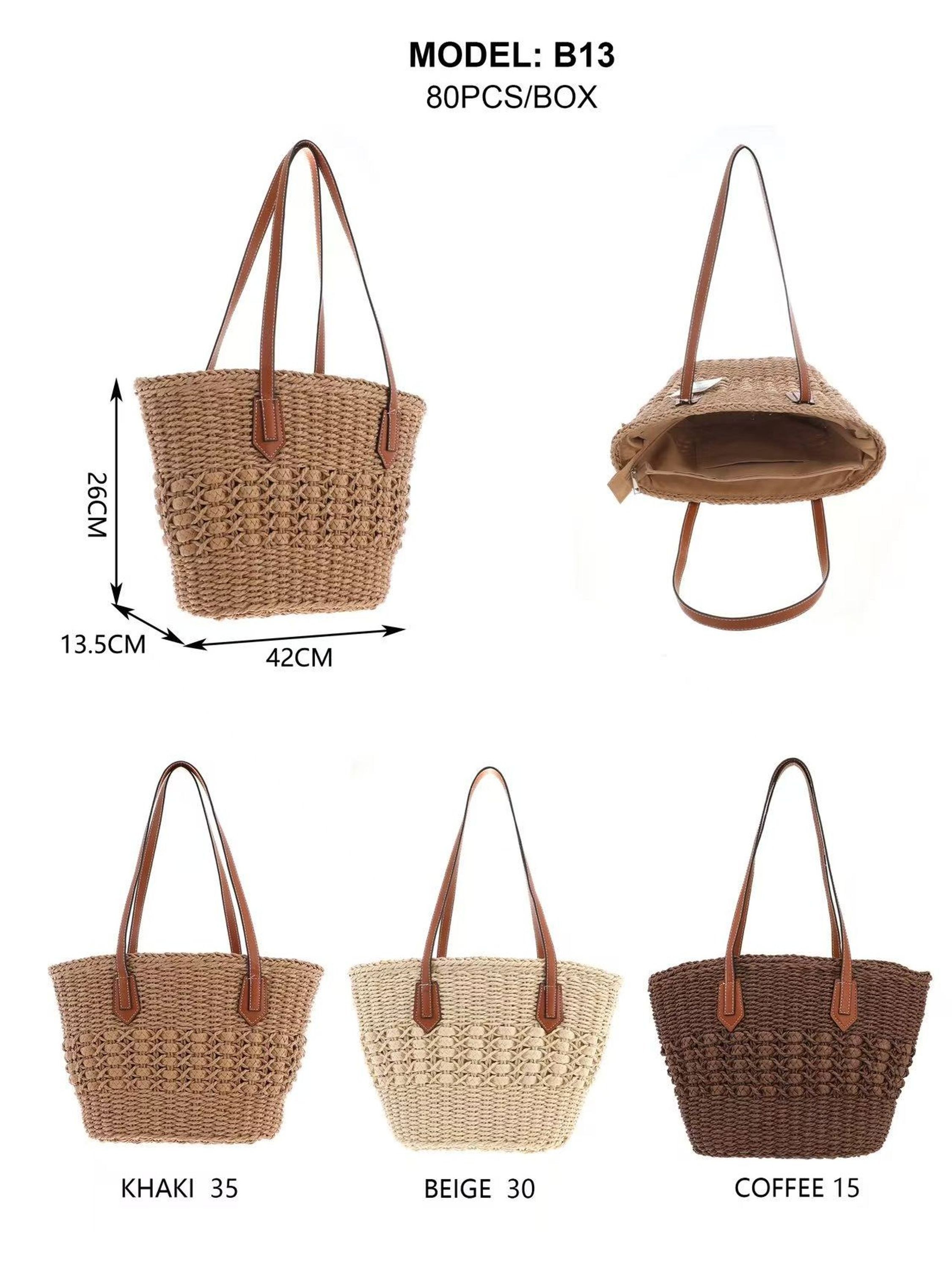 Bolsa palha praia Femininas Oscar Bolsas Modas