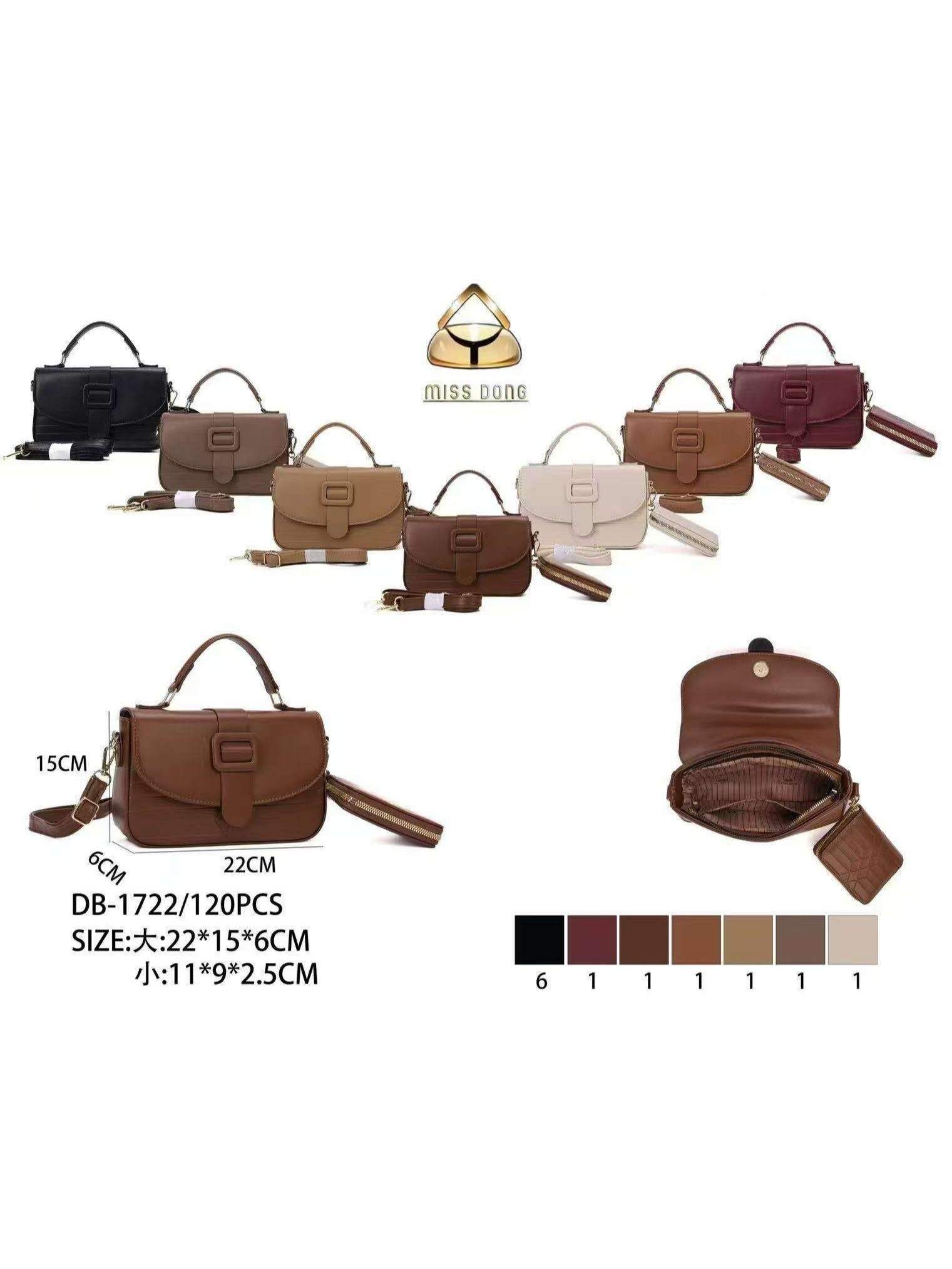 KIT3 Bolsa Pequena Transversal Oscar Bolsas Modas