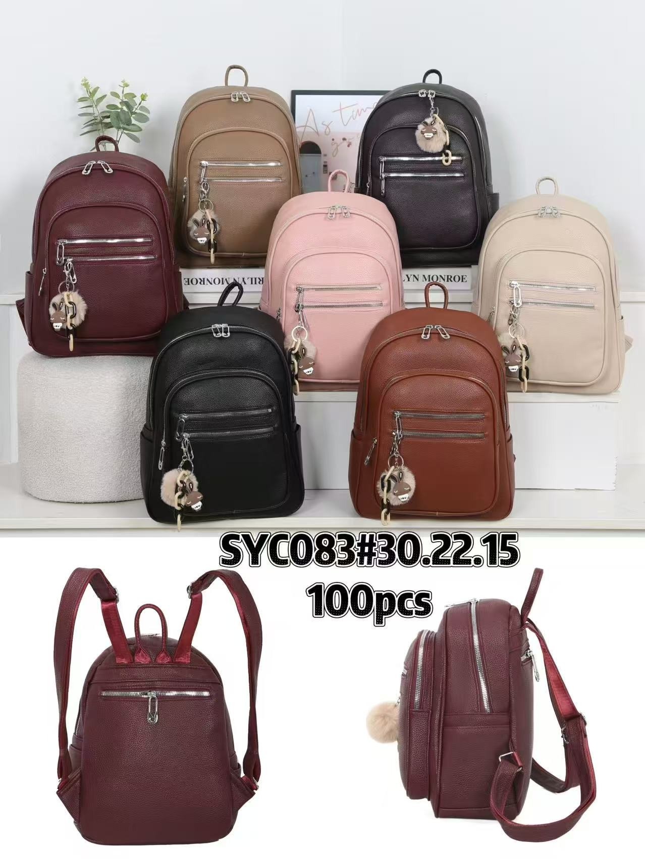 Mochila Pequena Feminina Oscar Bolsas Modas