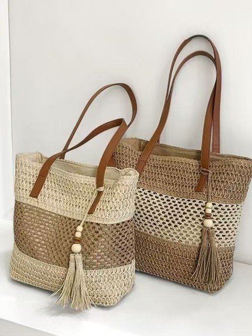 Bolsa palha praia Femininas Oscar Bolsas Modas