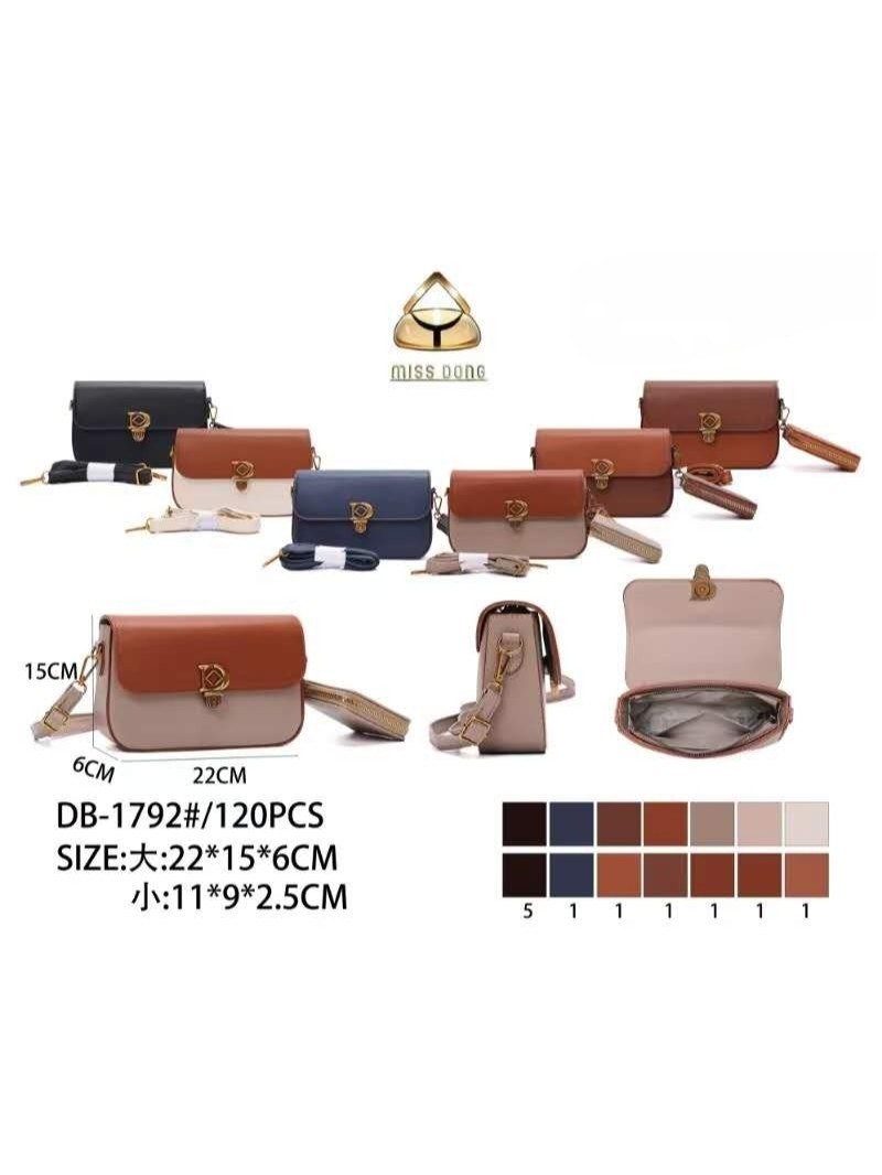 KIT3 Bolsa Pequena Transversal Oscar Bolsas Modas