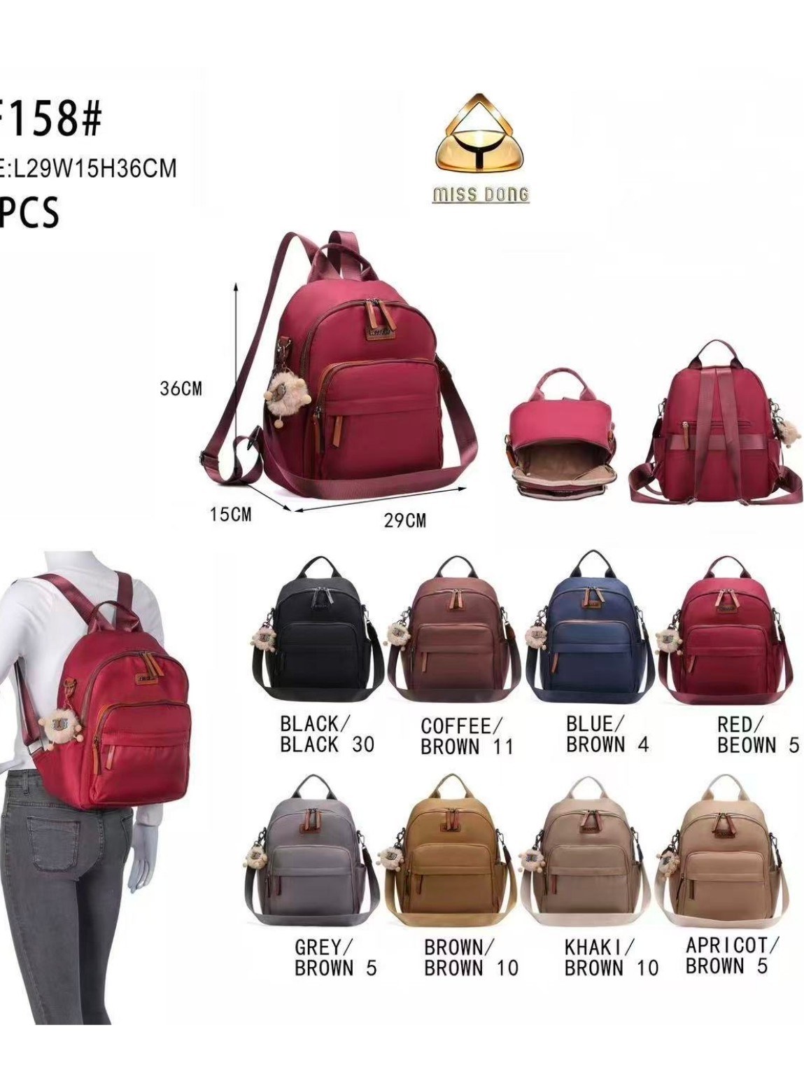 Mochila meidia impermeável   Oscar Bolsas Modas