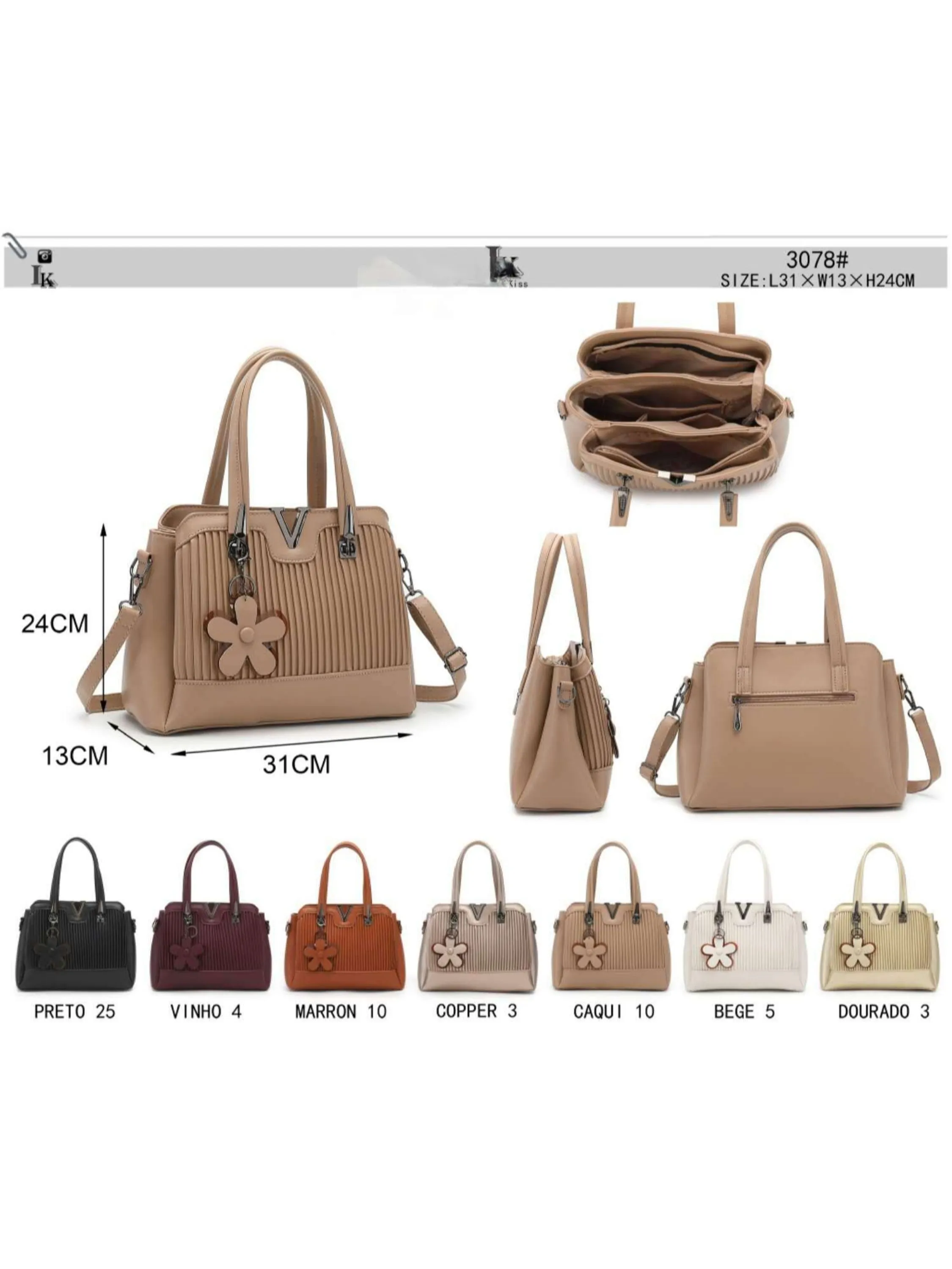 Bolsa Meidia Transversal Femininas Oscar Bolsas Modas