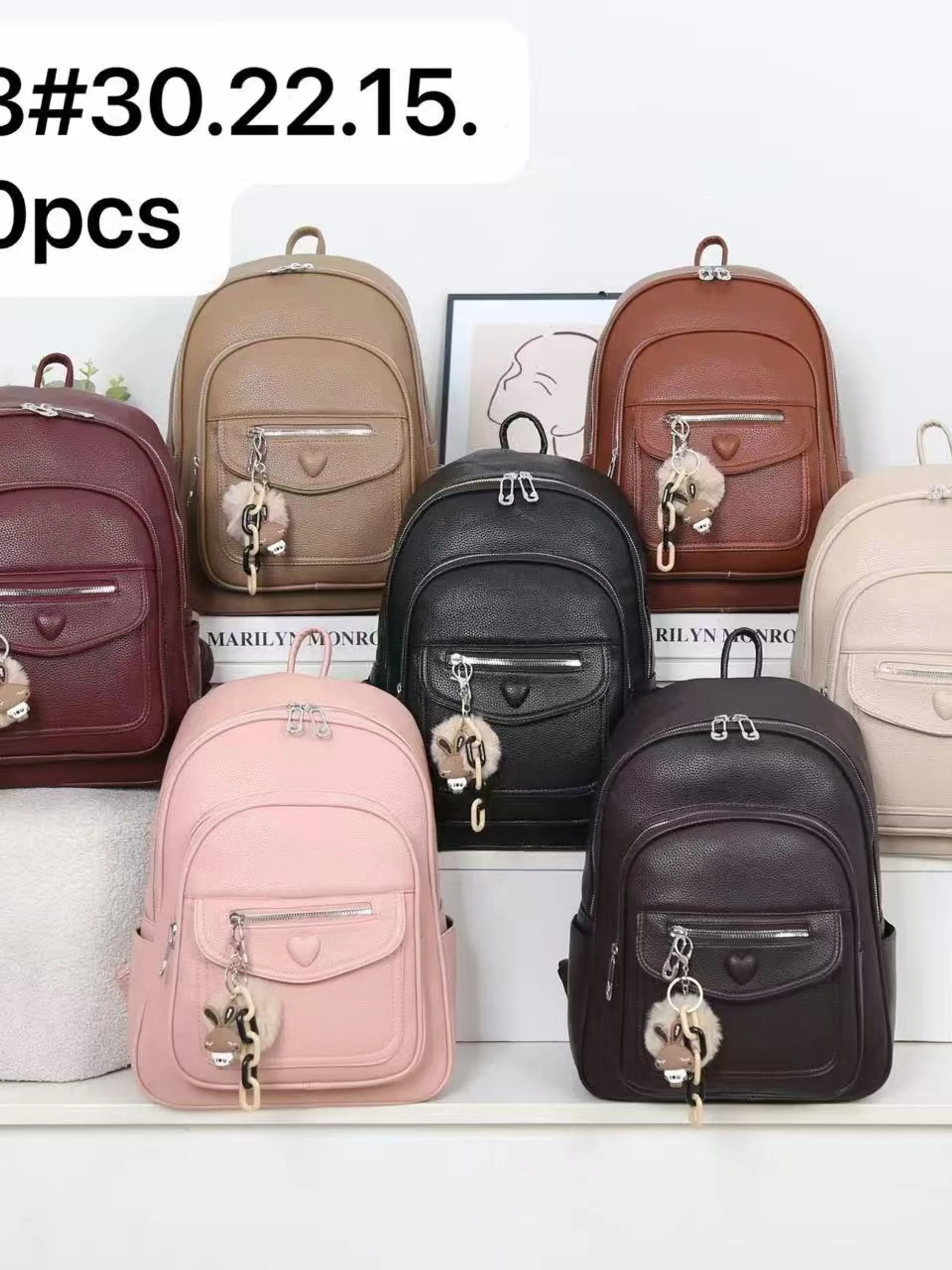 Mochila Pequena Feminina Oscar Bolsas Modas