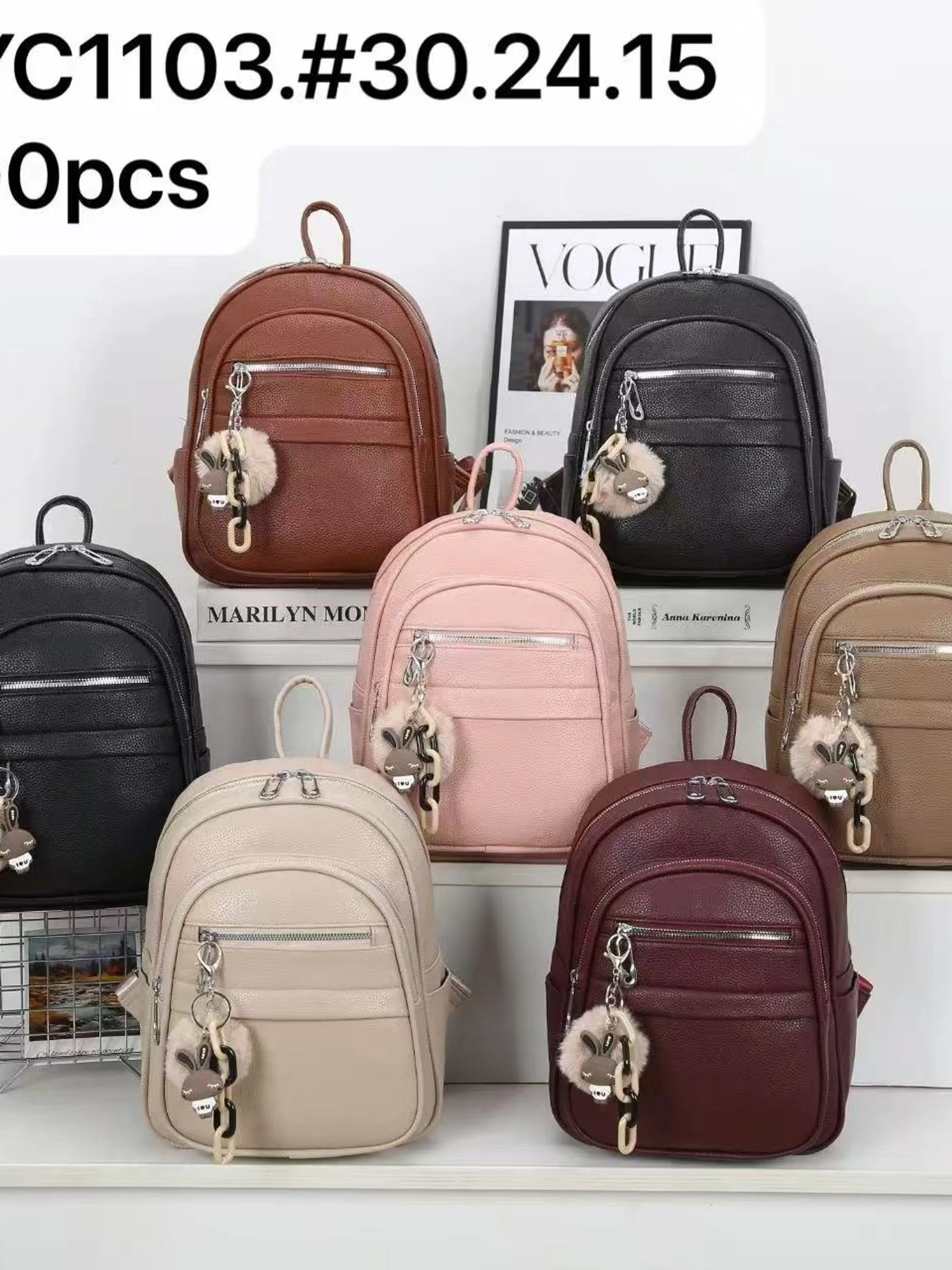 Mochila Pequena Feminina Oscar Bolsas Modas