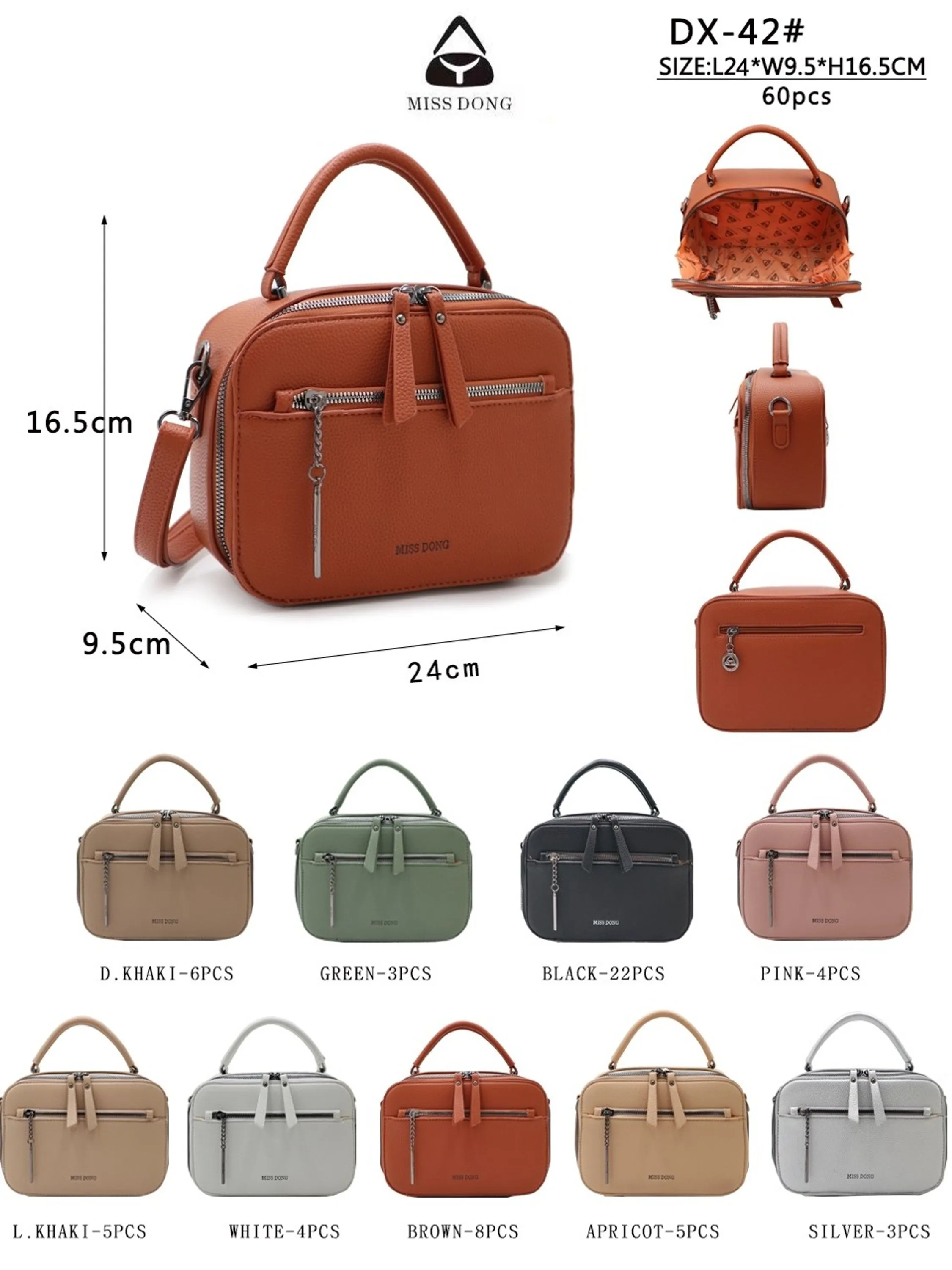 Bolsa Transversal  Feminina Oscar Bolsas Modas