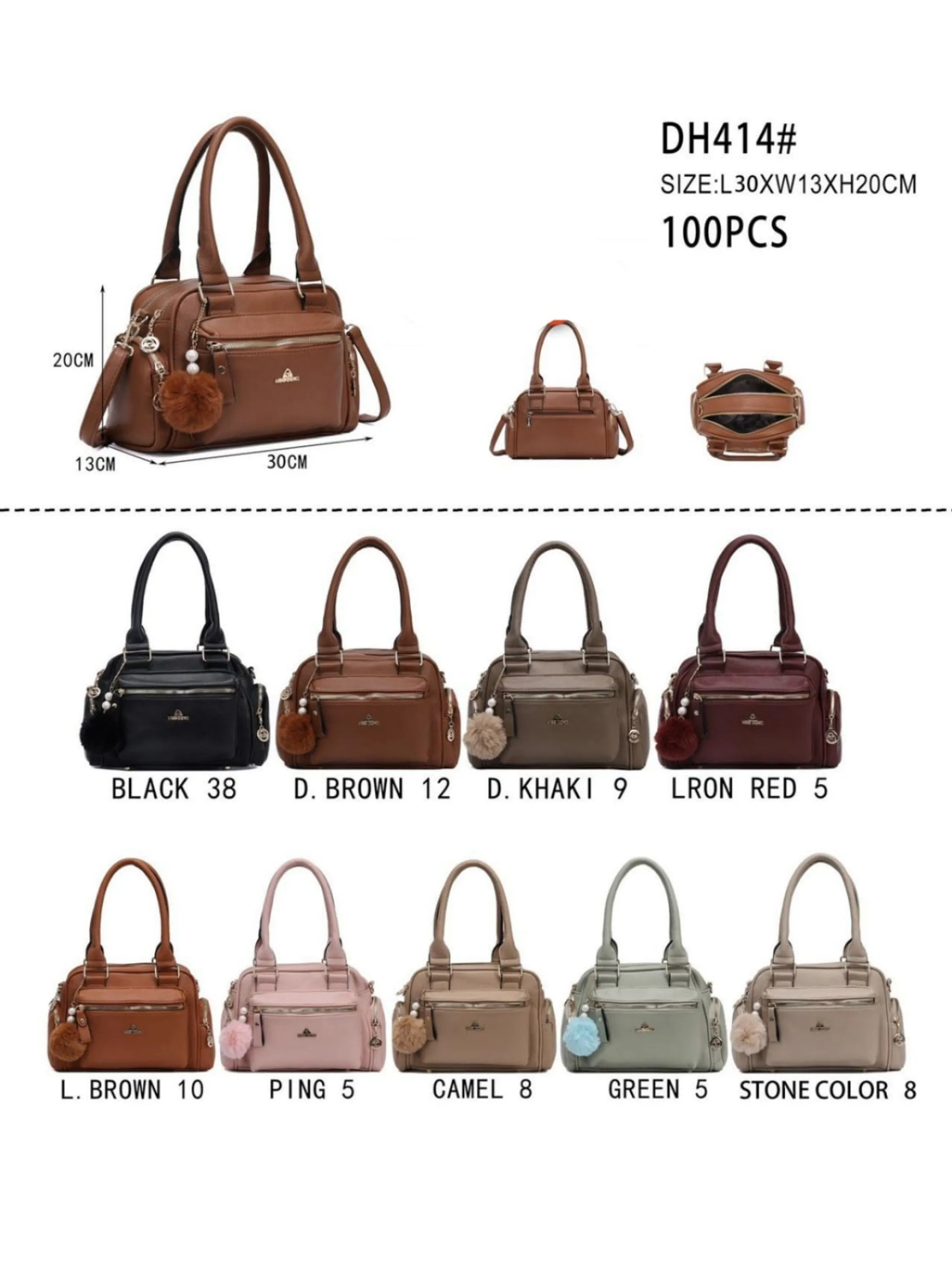 bolsa feminina 414#