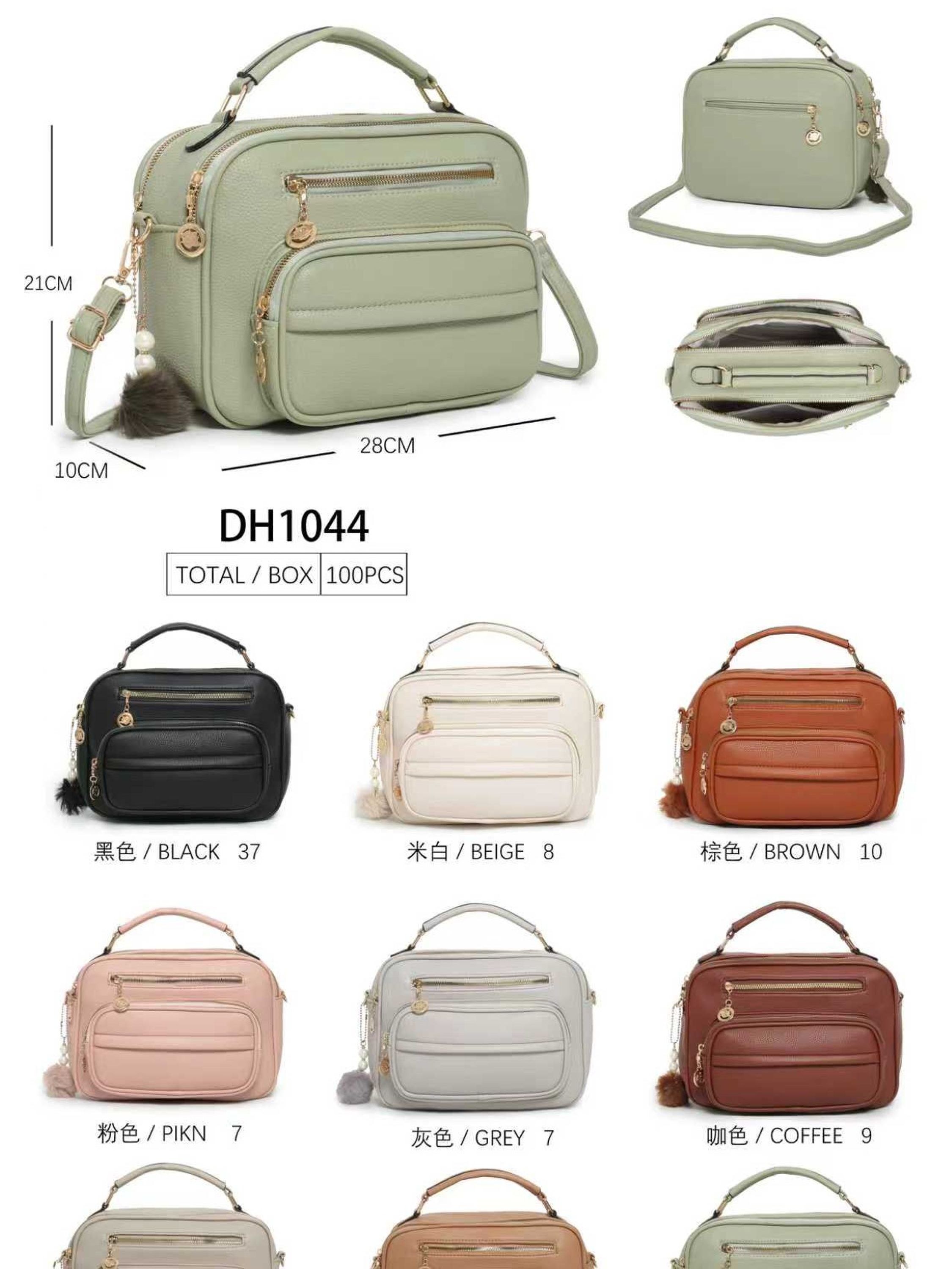 Bilsa feminina transversal e de mão DH 1044