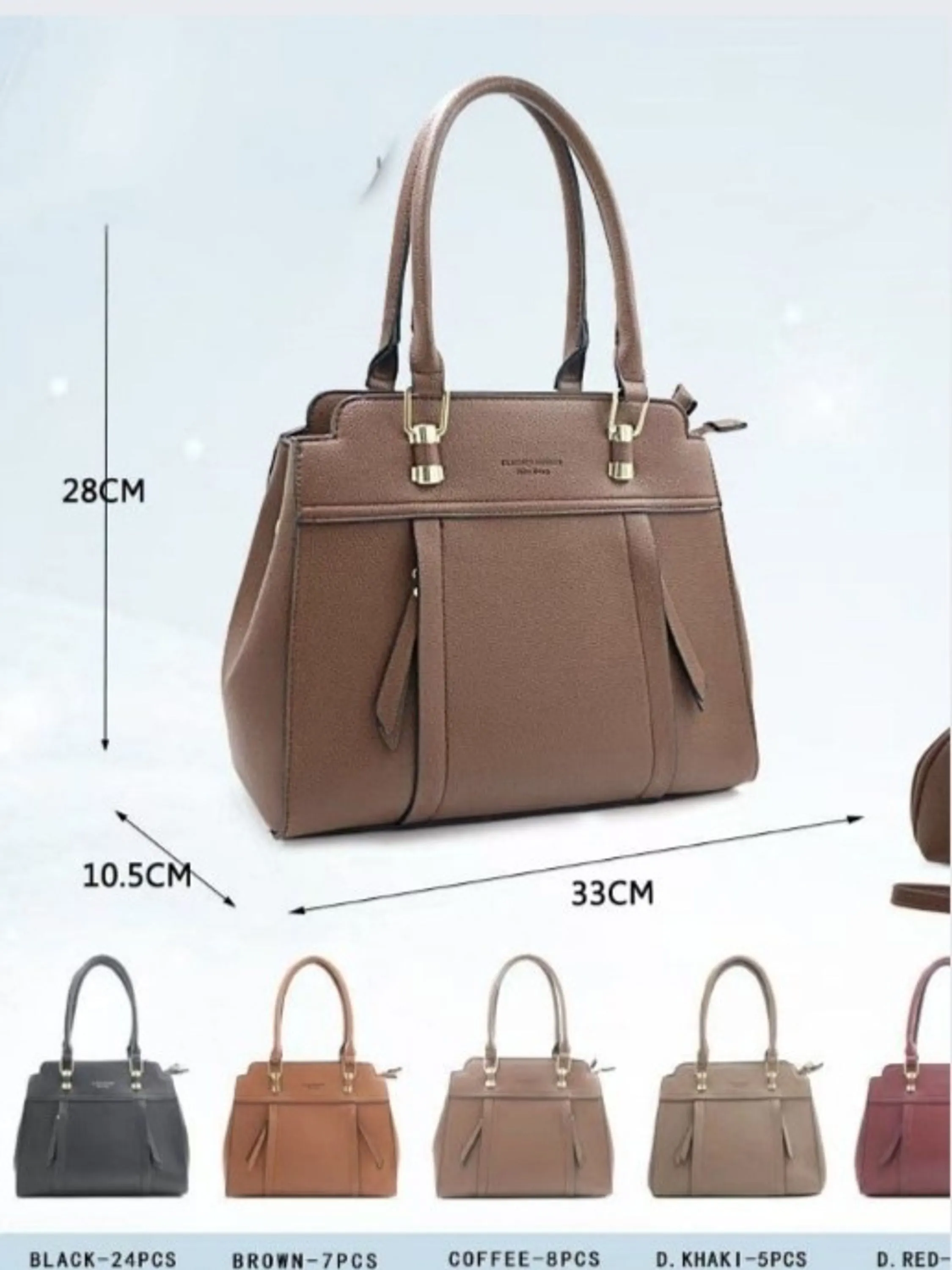 Bolsa feminina Transversal grande espaçosa Trabalho 799#