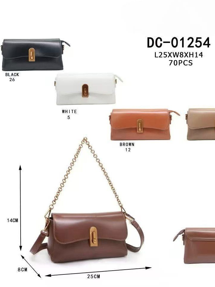 Bolsa transversal e de ombro DC-01254