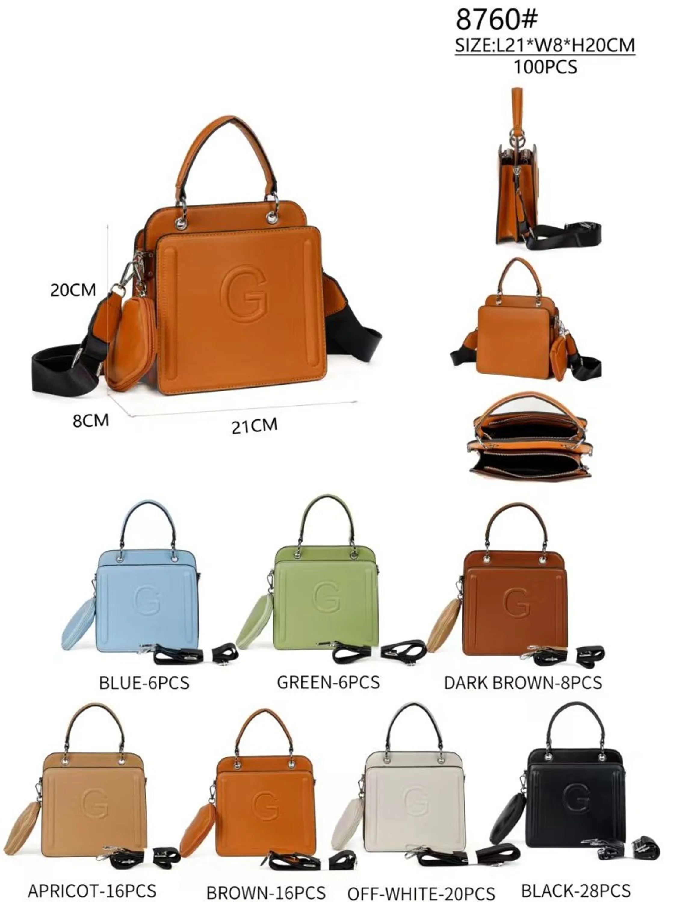 bolsa feminina 8760