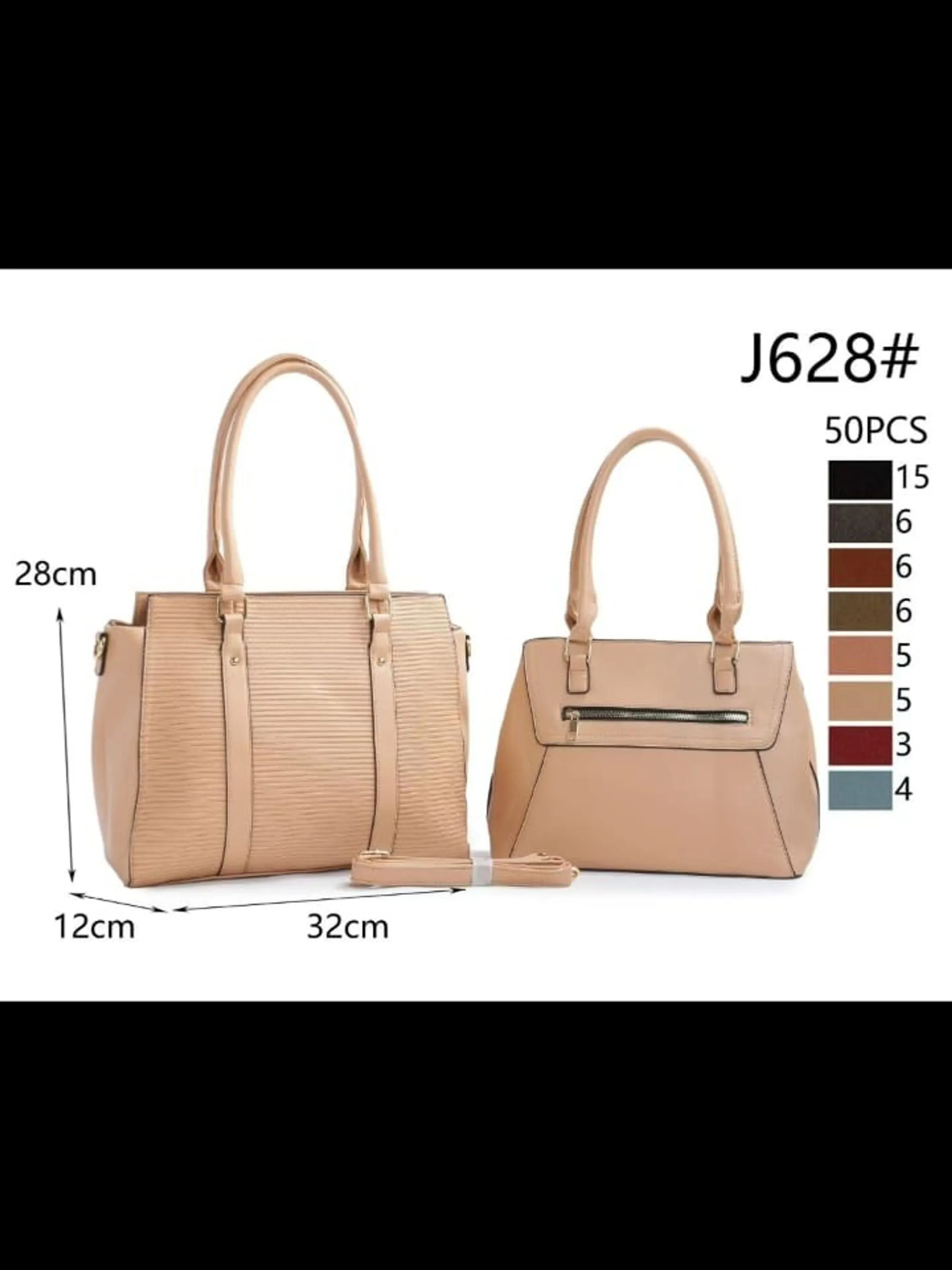 Kit,bolsa feminina J628#